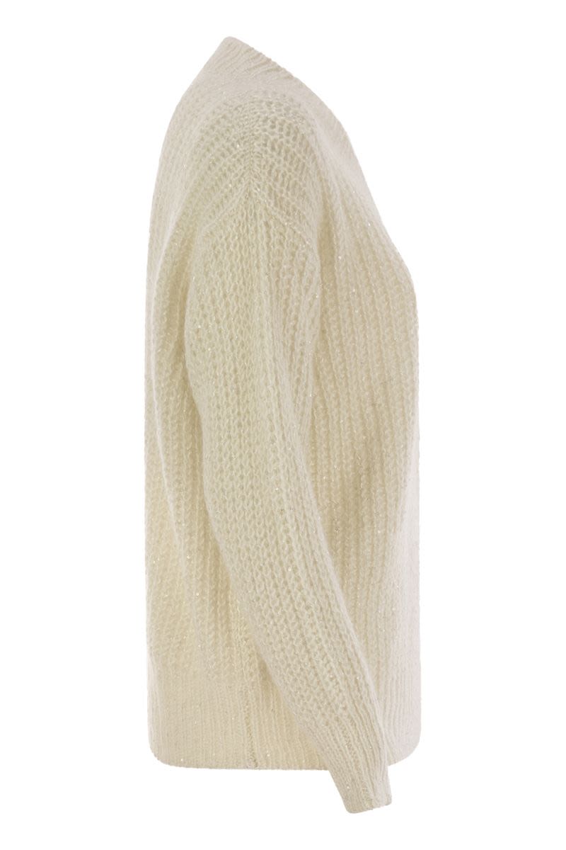 HERNO V-Neck Sweater for Women - Regular Fit