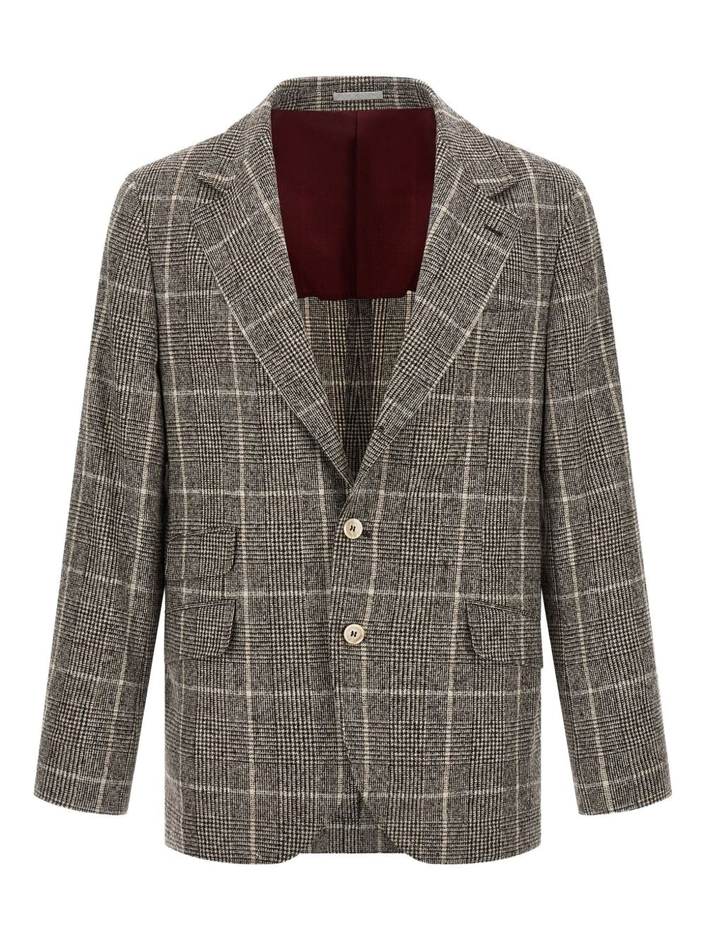 BRUNELLO CUCINELLI Deconstructed Wool Jacket for Men - FW25 Collection
