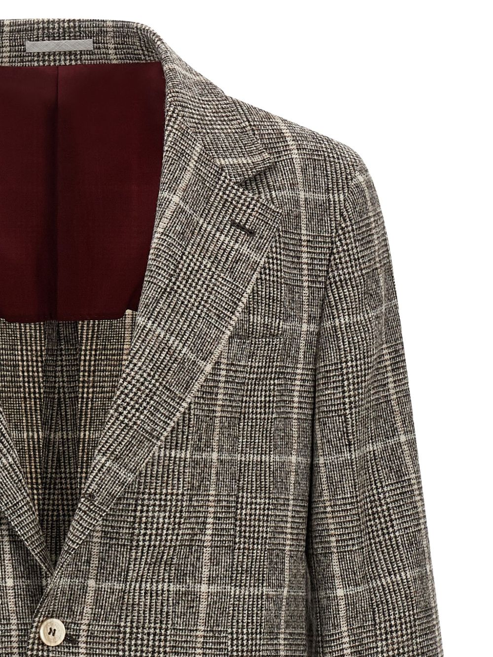 BRUNELLO CUCINELLI Deconstructed Wool Jacket for Men - FW25 Collection