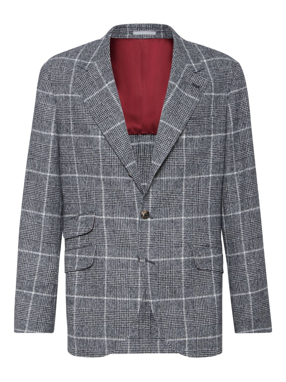 BRUNELLO CUCINELLI Deconstructed Wool Jacket for Men - FW25 Collection