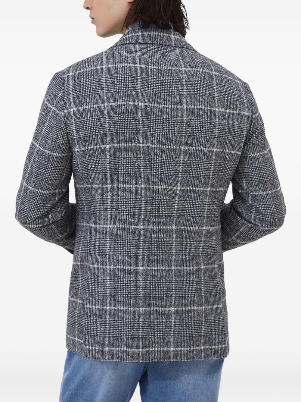 BRUNELLO CUCINELLI Deconstructed Wool Jacket for Men - FW25 Collection