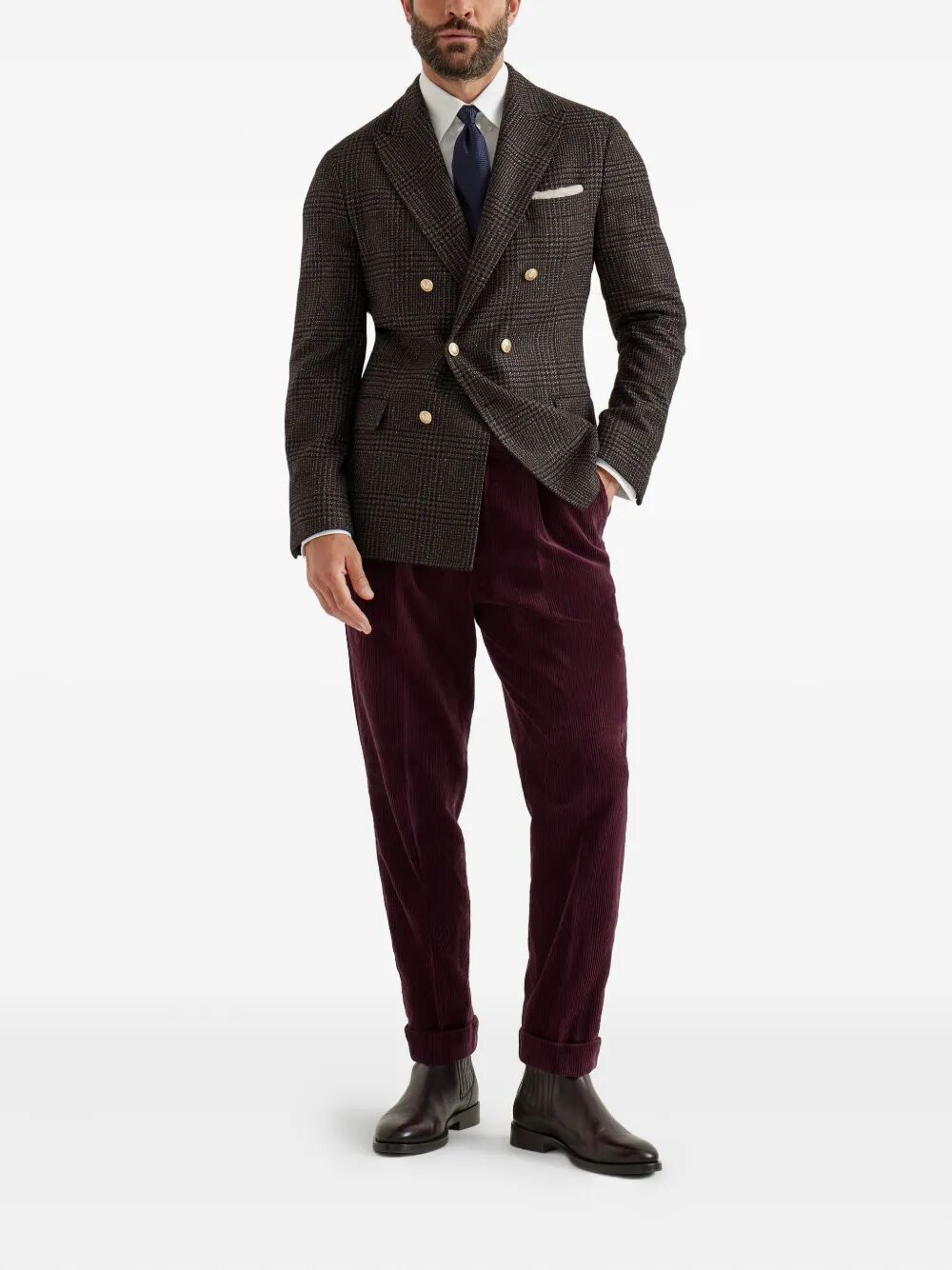 BRUNELLO CUCINELLI Double Breasted Blazer