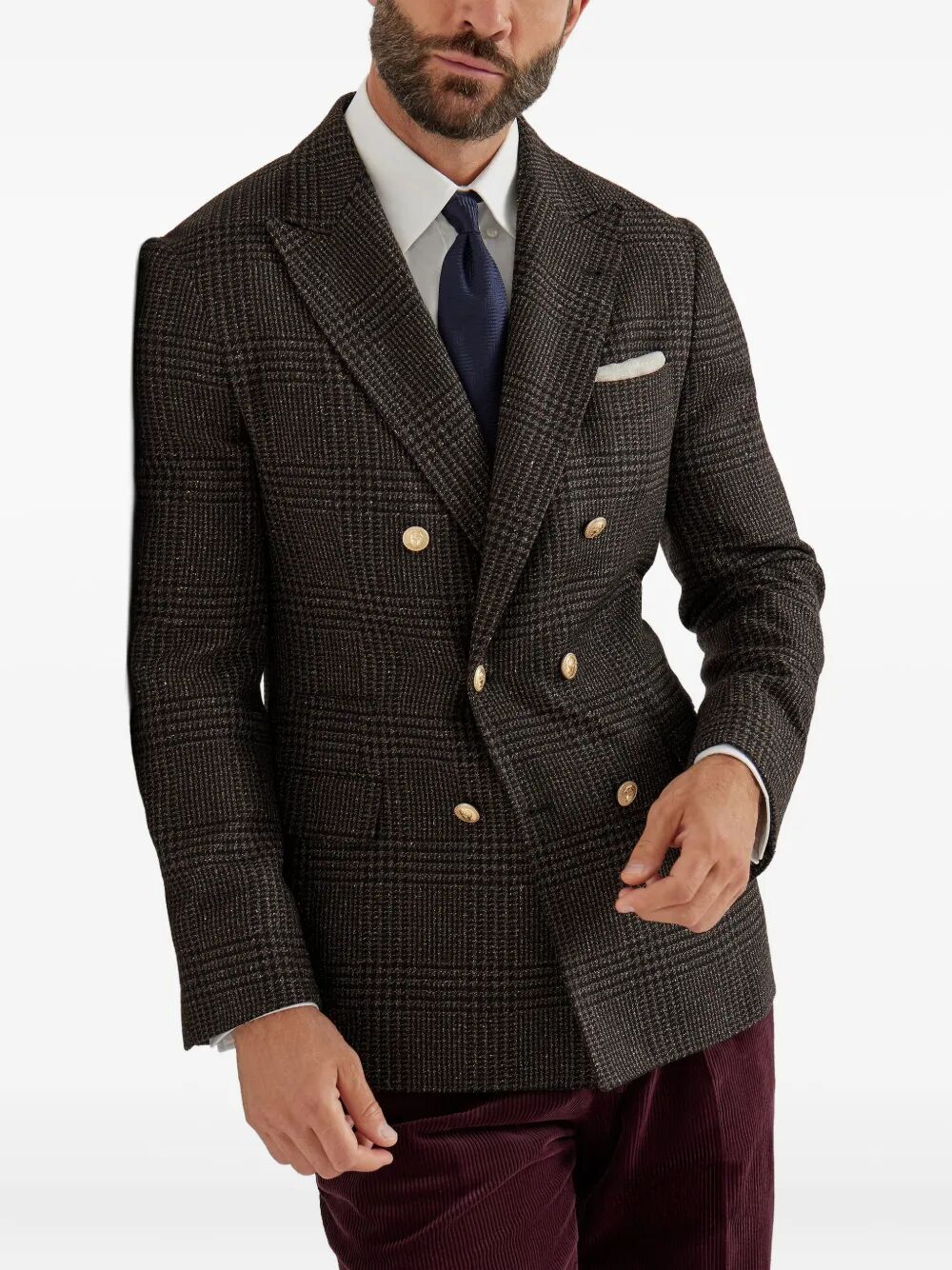 BRUNELLO CUCINELLI Double Breasted Blazer