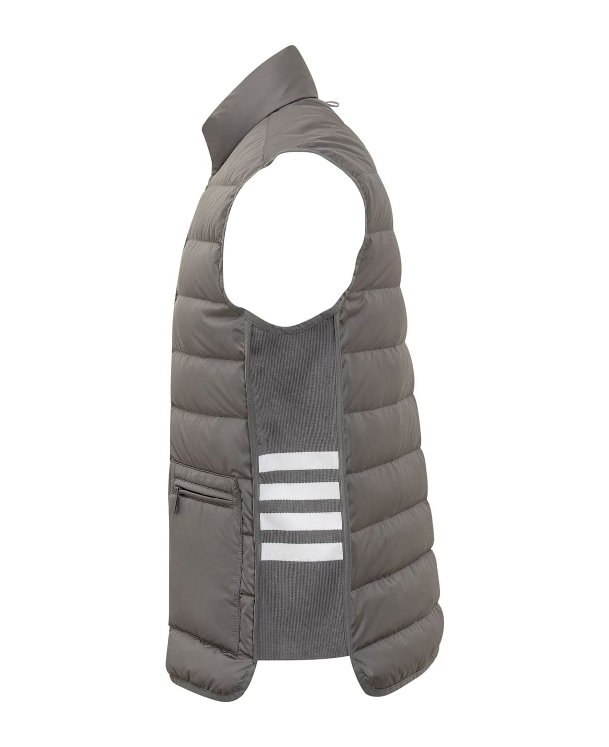 THOM BROWNE Down Knit Vest for Men - FW25 Collection