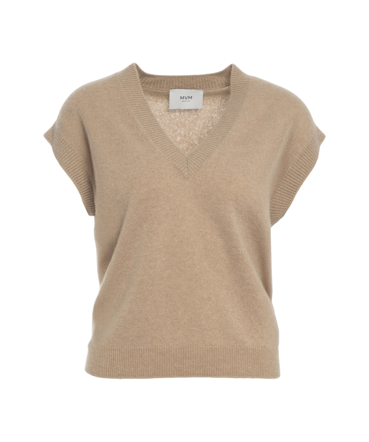 MVM Elegant Cashmere Gilet for Women - Mini Waistcoat