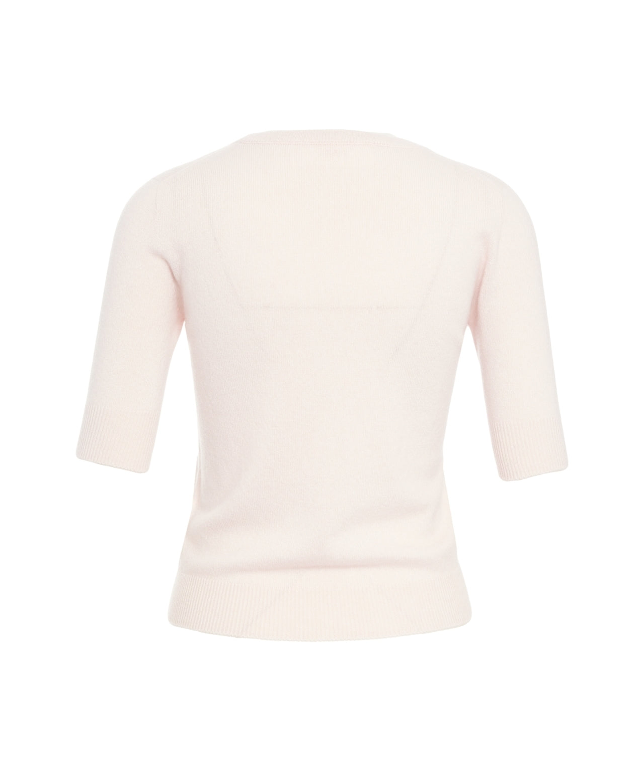 MVM Cashmere Knit Sweater with Three-Quarter Sleeves