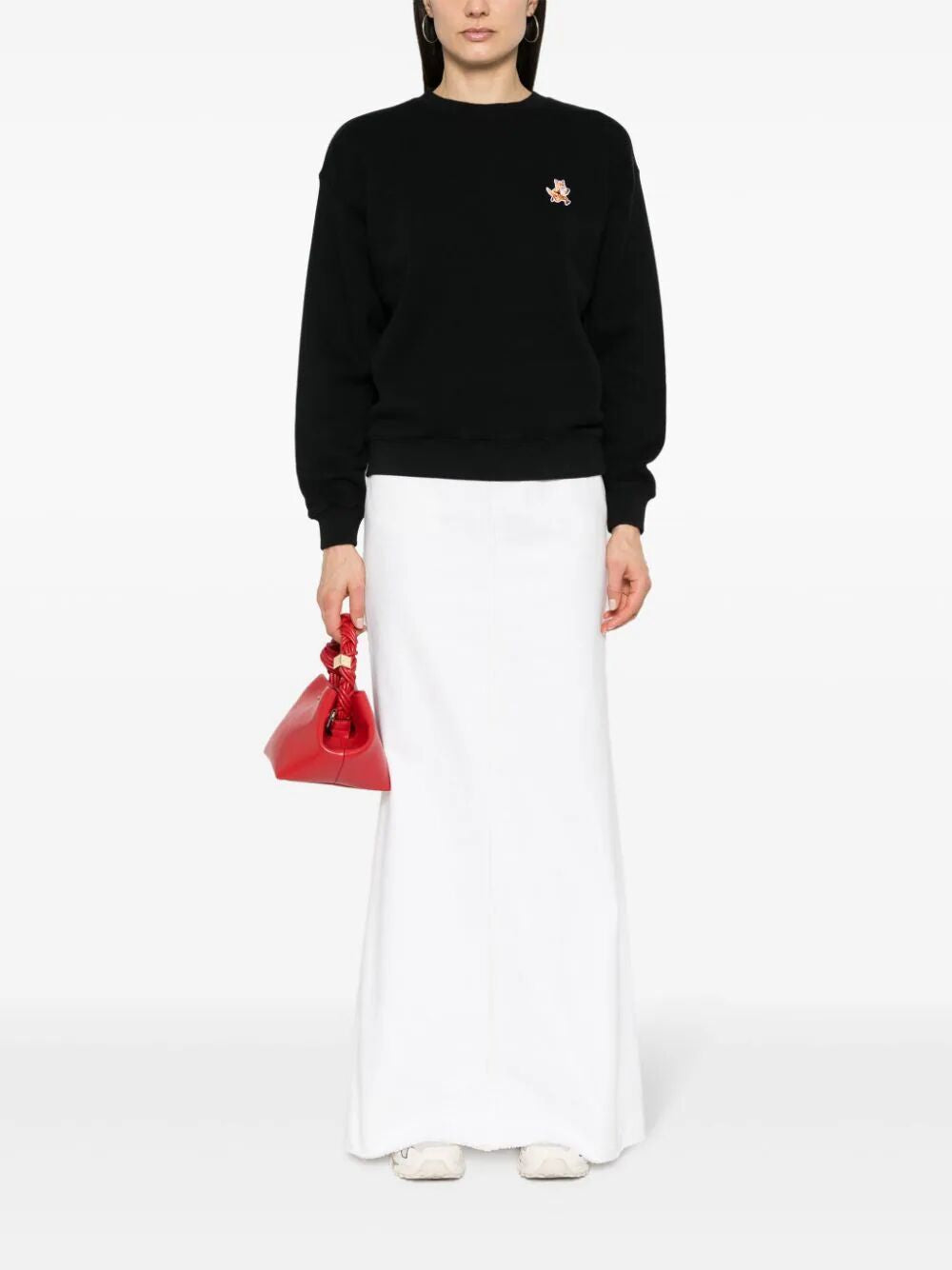 MAISON KITSUNÉ Speedy Fox Patch Sweatshirt - Regular Fit