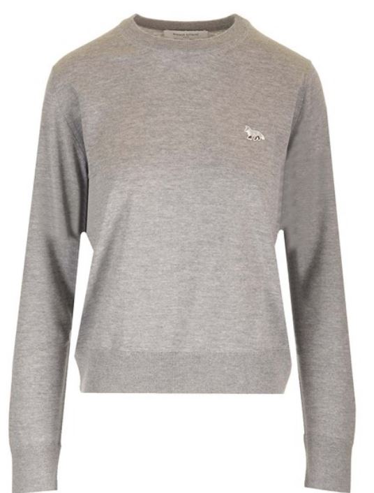 MAISON KITSUNÉ Cozy and Stylish Women's Sweater