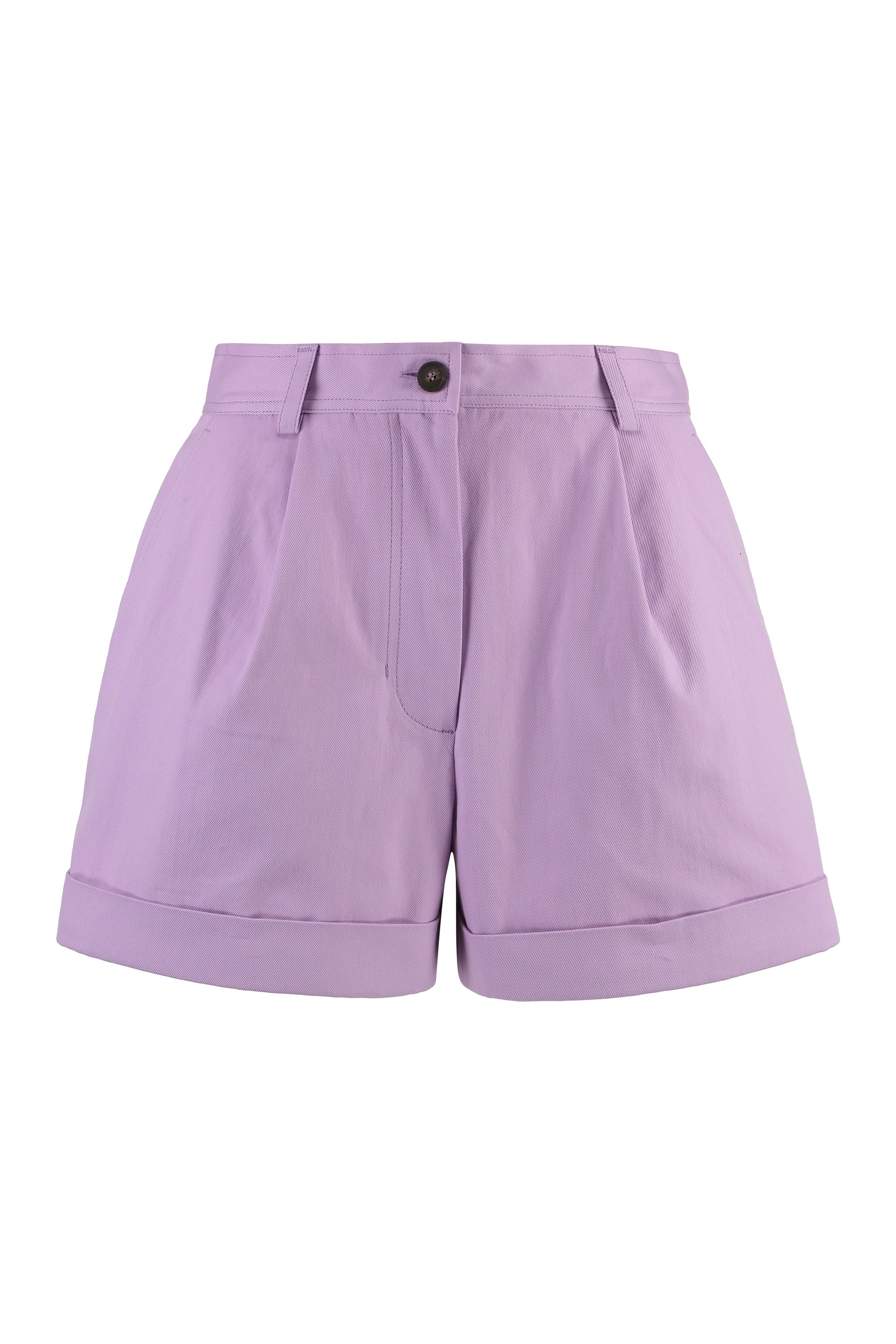 MAISON KITSUNÉ Essential Cotton Mini Shorts for Women