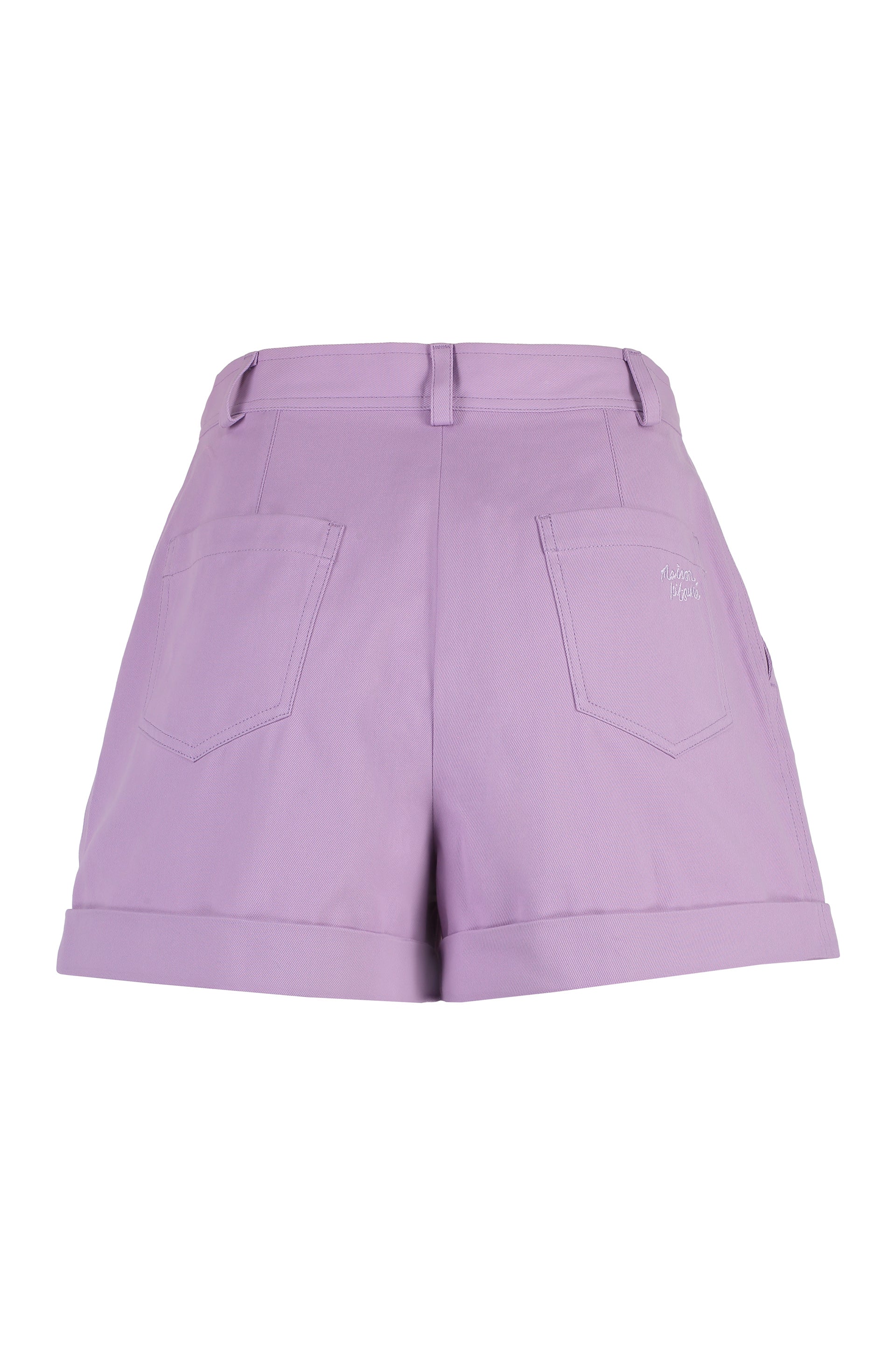 MAISON KITSUNÉ Essential Cotton Mini Shorts for Women