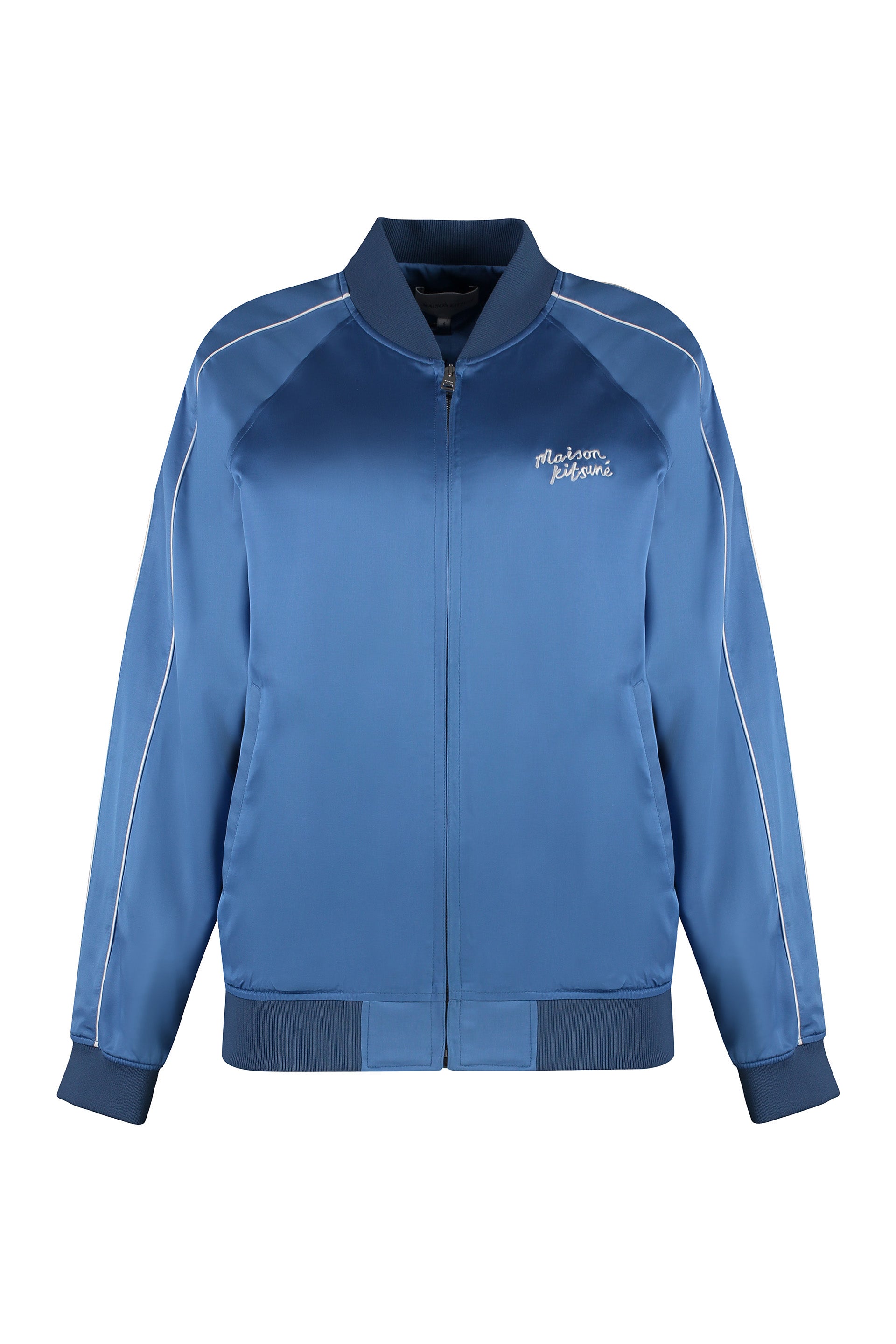 MAISON KITSUNÉ Full-Zip Viscose Sweatshirt for Women