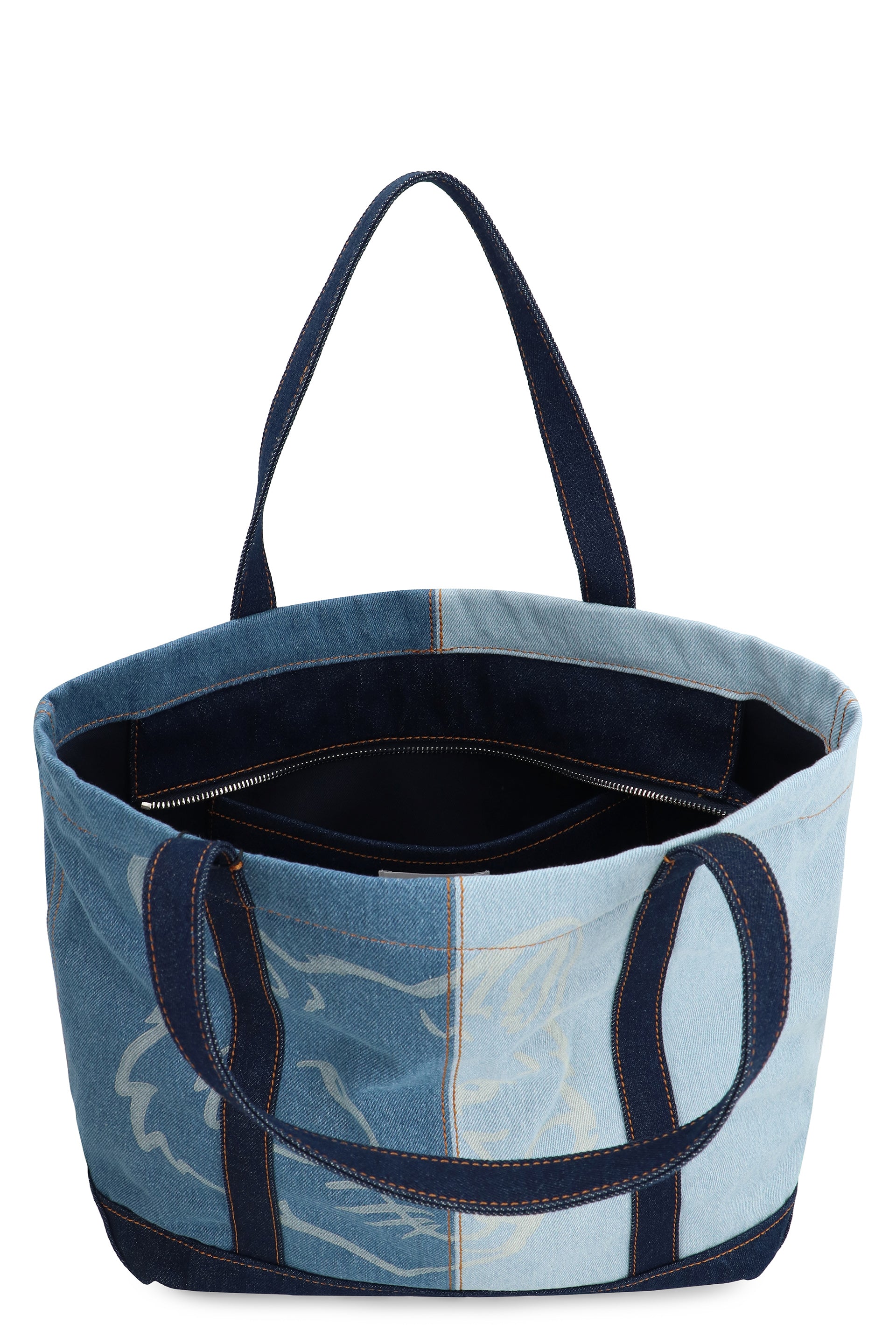 MAISON KITSUNÉ Medium Fox Head Shopper Handbag