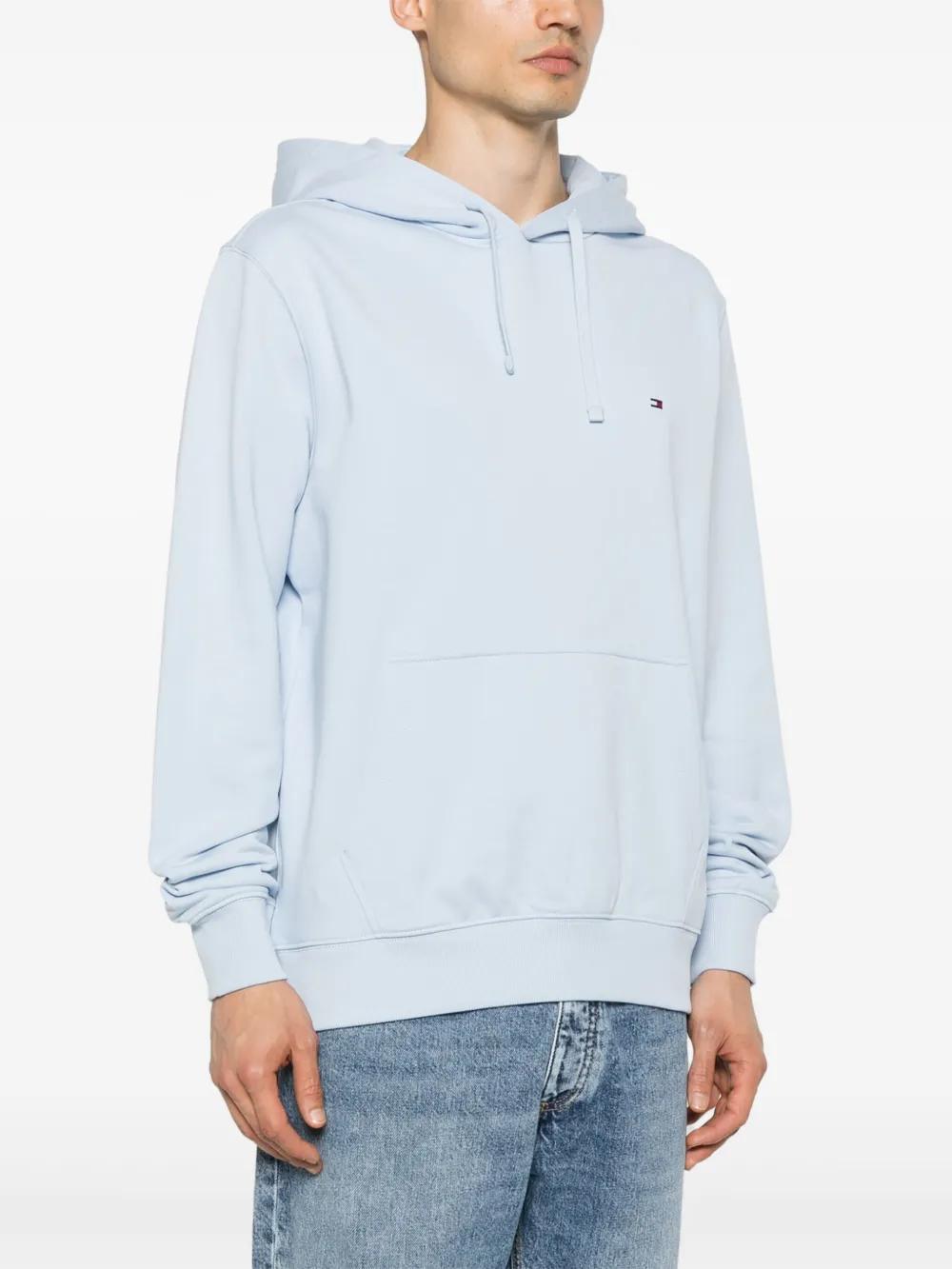 TOMMY HILFIGER Flag Terry Hoodie for Men - SS25 Collection