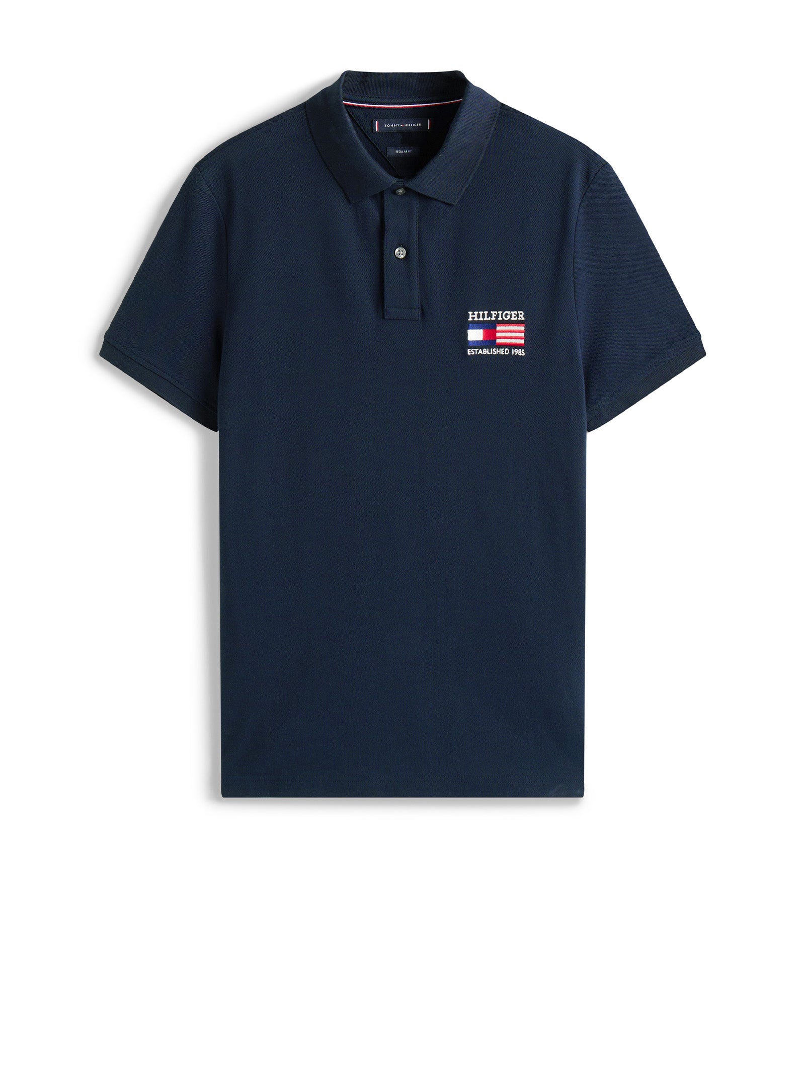 TOMMY HILFIGER Classic Polo Shirt for Men in Desert Sky