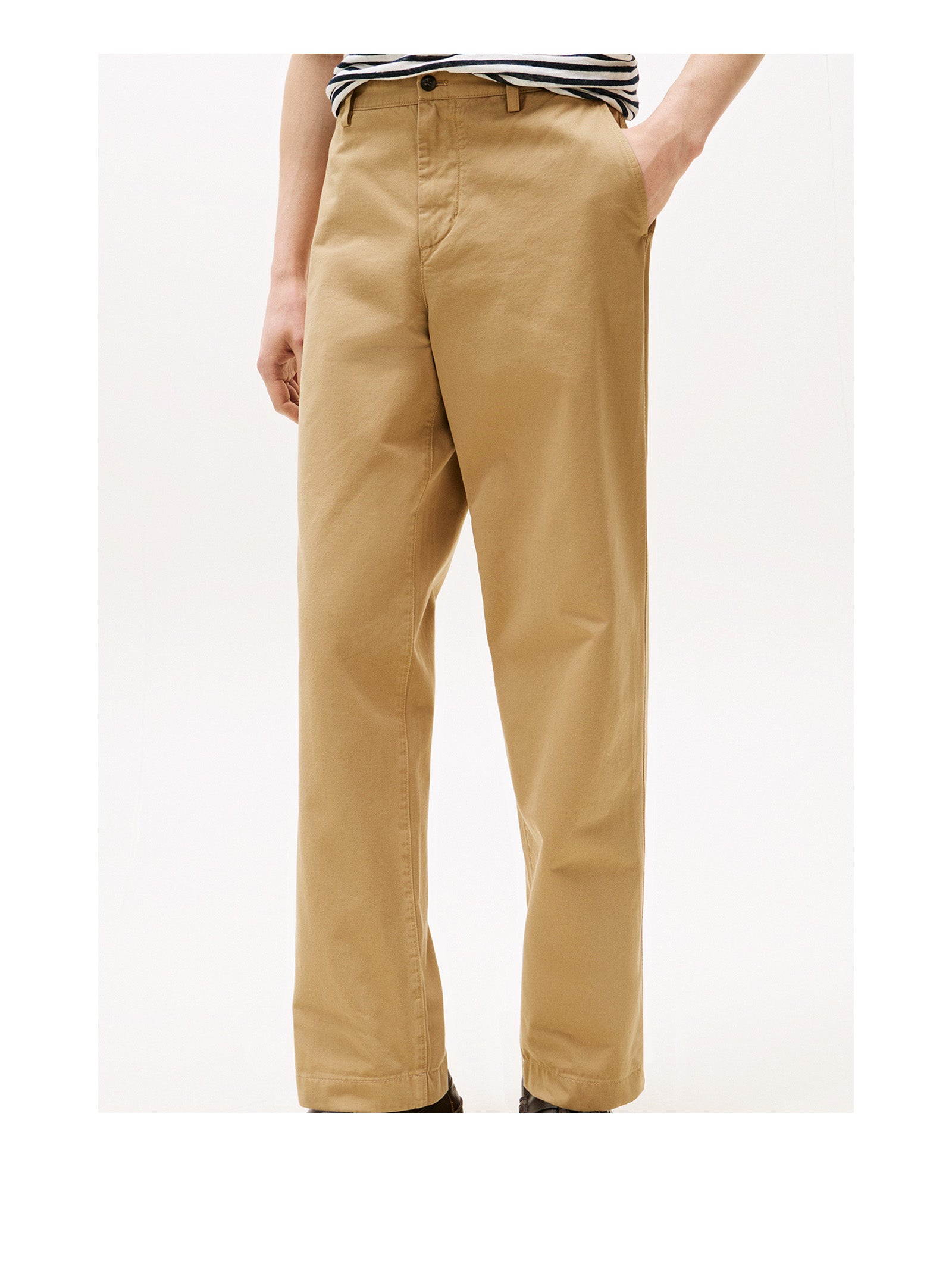 TOMMY HILFIGER Men’s Classic Trousers with Button Closure and Zip
