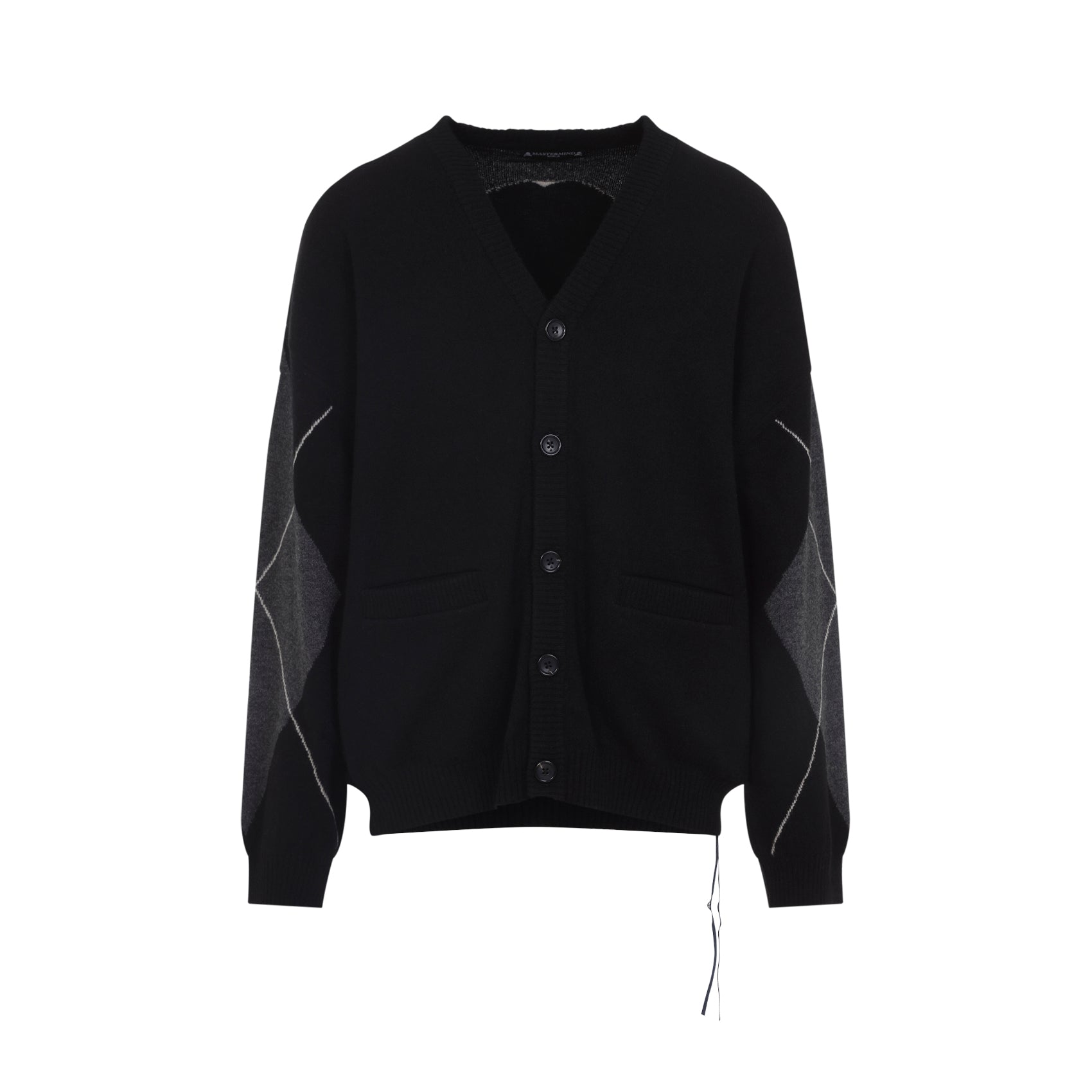 MASTERMIND JAPAN Men's Argyle Cashmere Cardigan