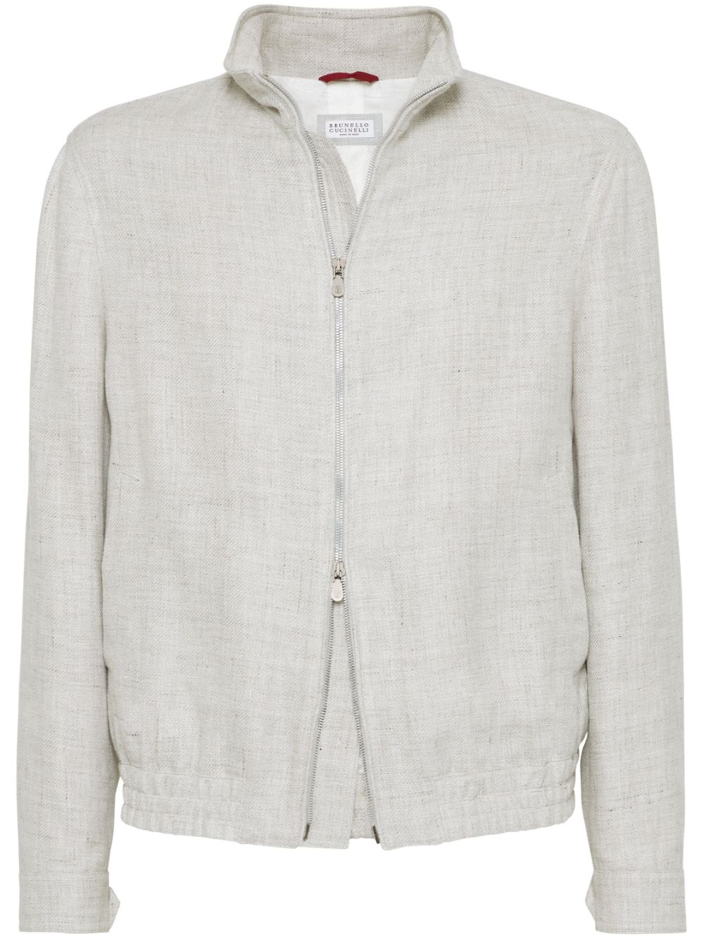 BRUNELLO CUCINELLI Diagonal Bomber Jacket for Men