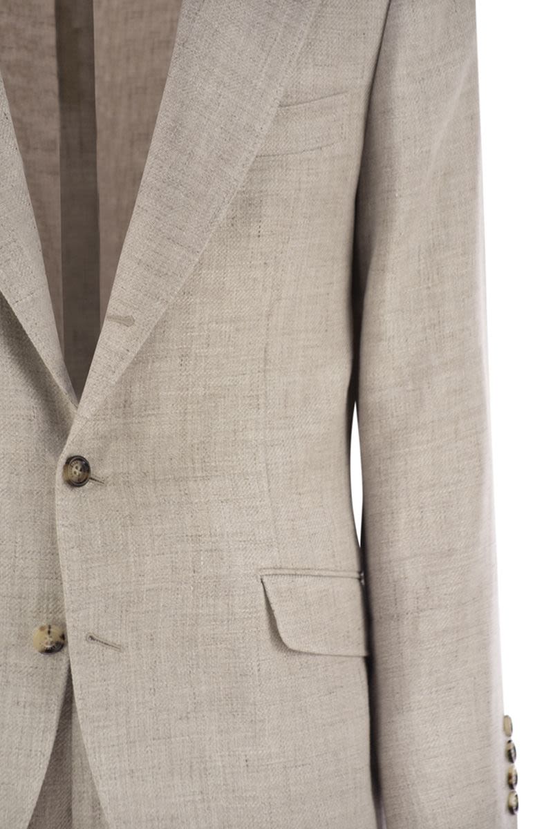 BRUNELLO CUCINELLI Lightweight Linen, Wool and Silk Leisure Suit - Men’s Size Small