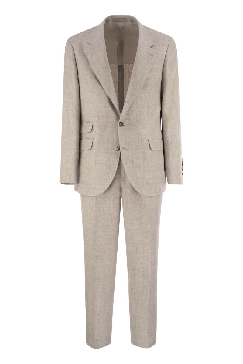 BRUNELLO CUCINELLI Lightweight Linen, Wool and Silk Leisure Suit - Men’s Size Small