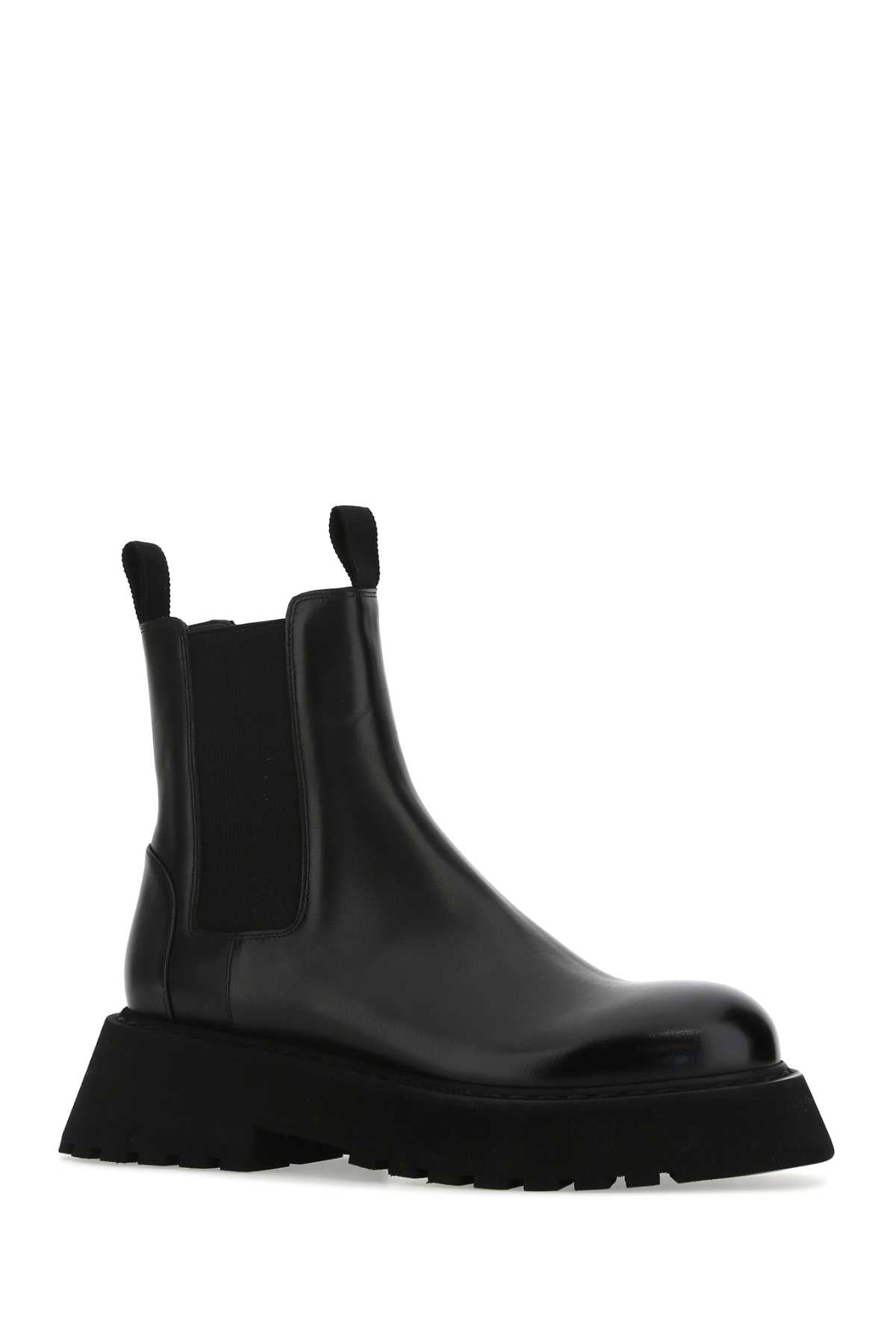 MARSELL Sleek Leather Ankle Boots