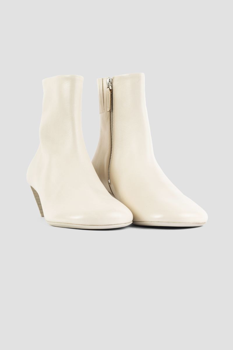 MARSELL Chic Round Toe Ankle Boots with 5 cm Heel