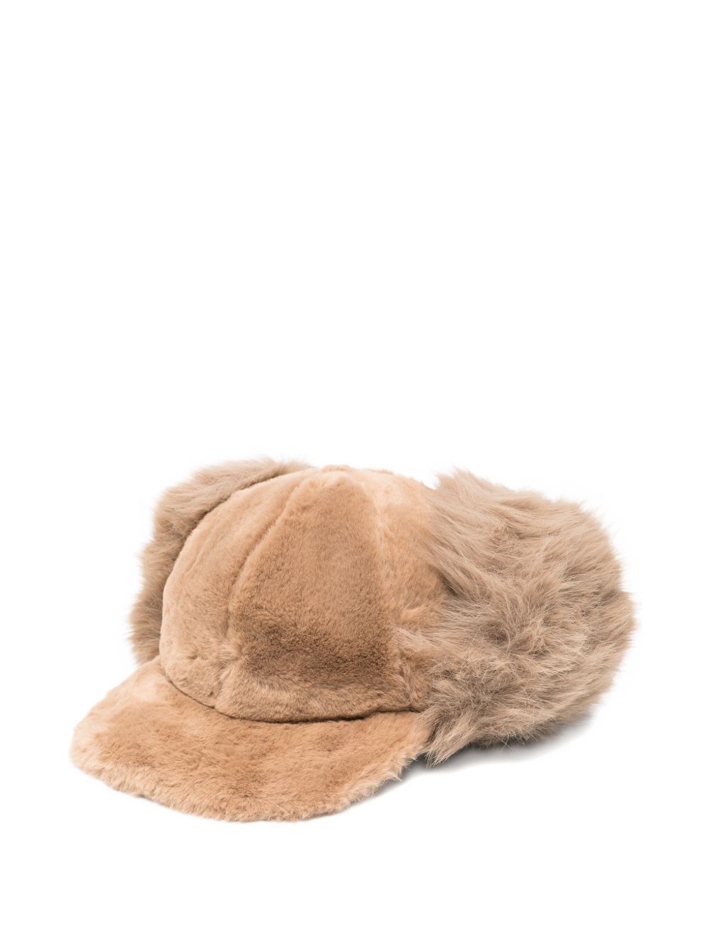 MOLLIOLLI Faux Fur Ear Flap Hat with Buckle Fastening