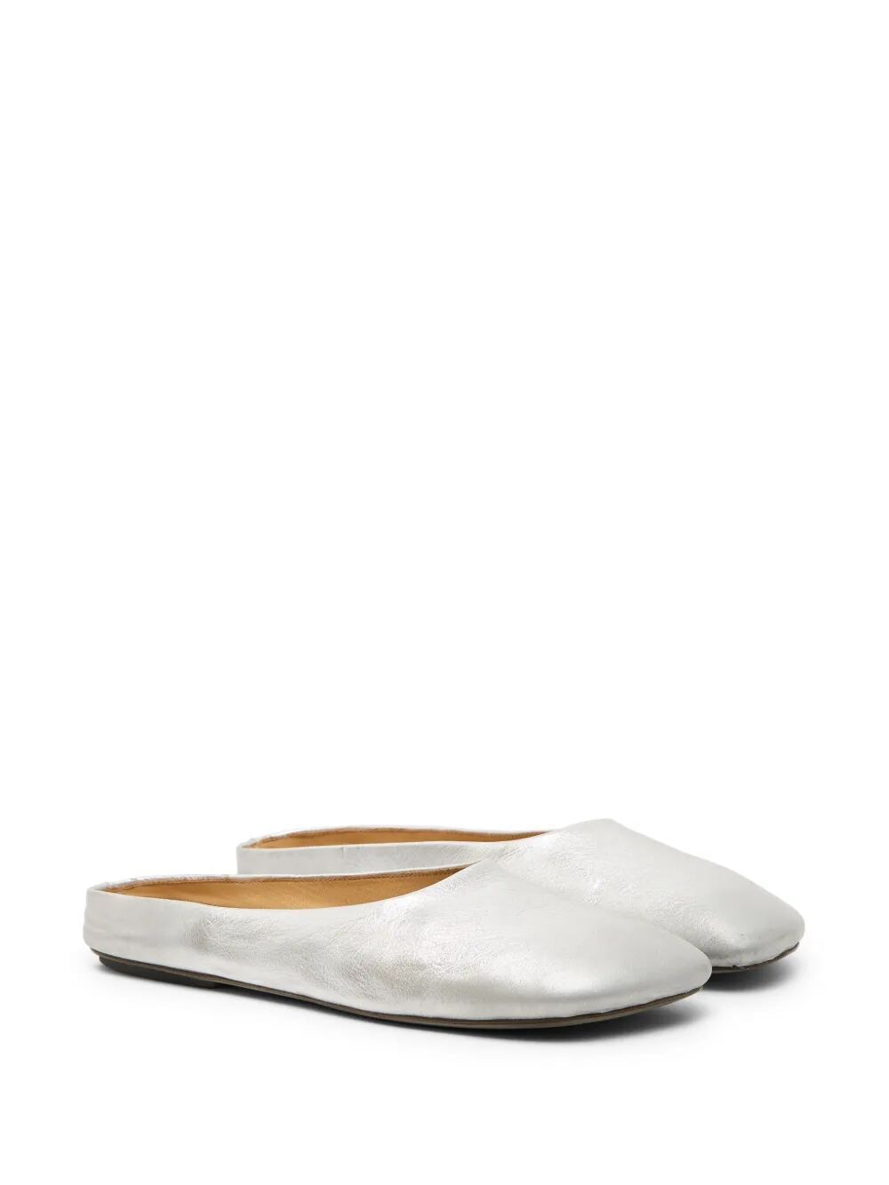 MARSELL Metallic Women's Sabot Sandals