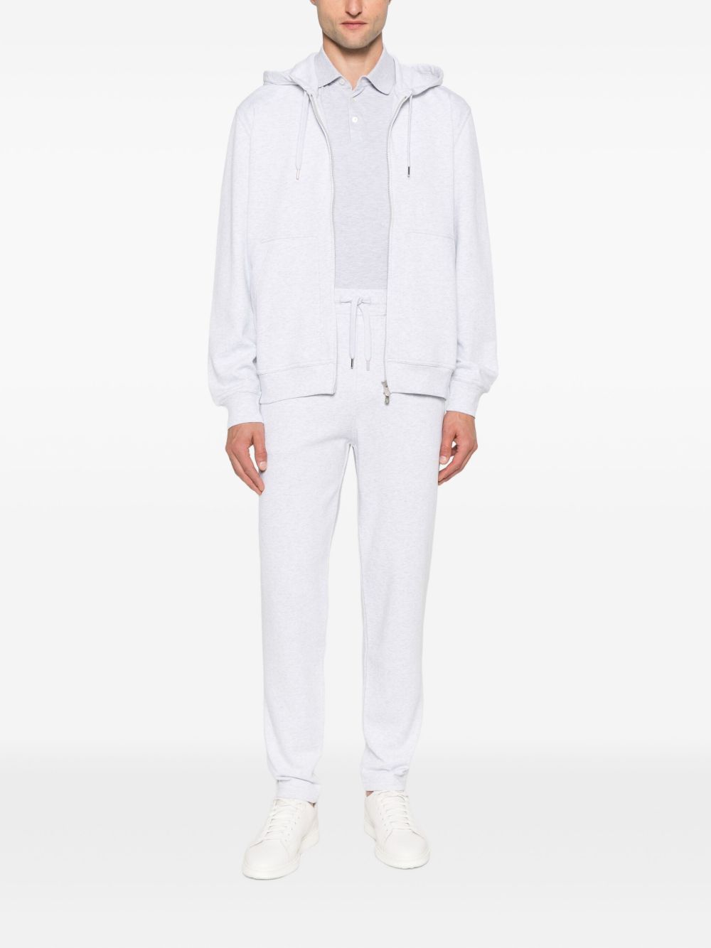 BRUNELLO CUCINELLI Luxury Cotton Zipped Hoodie for Men