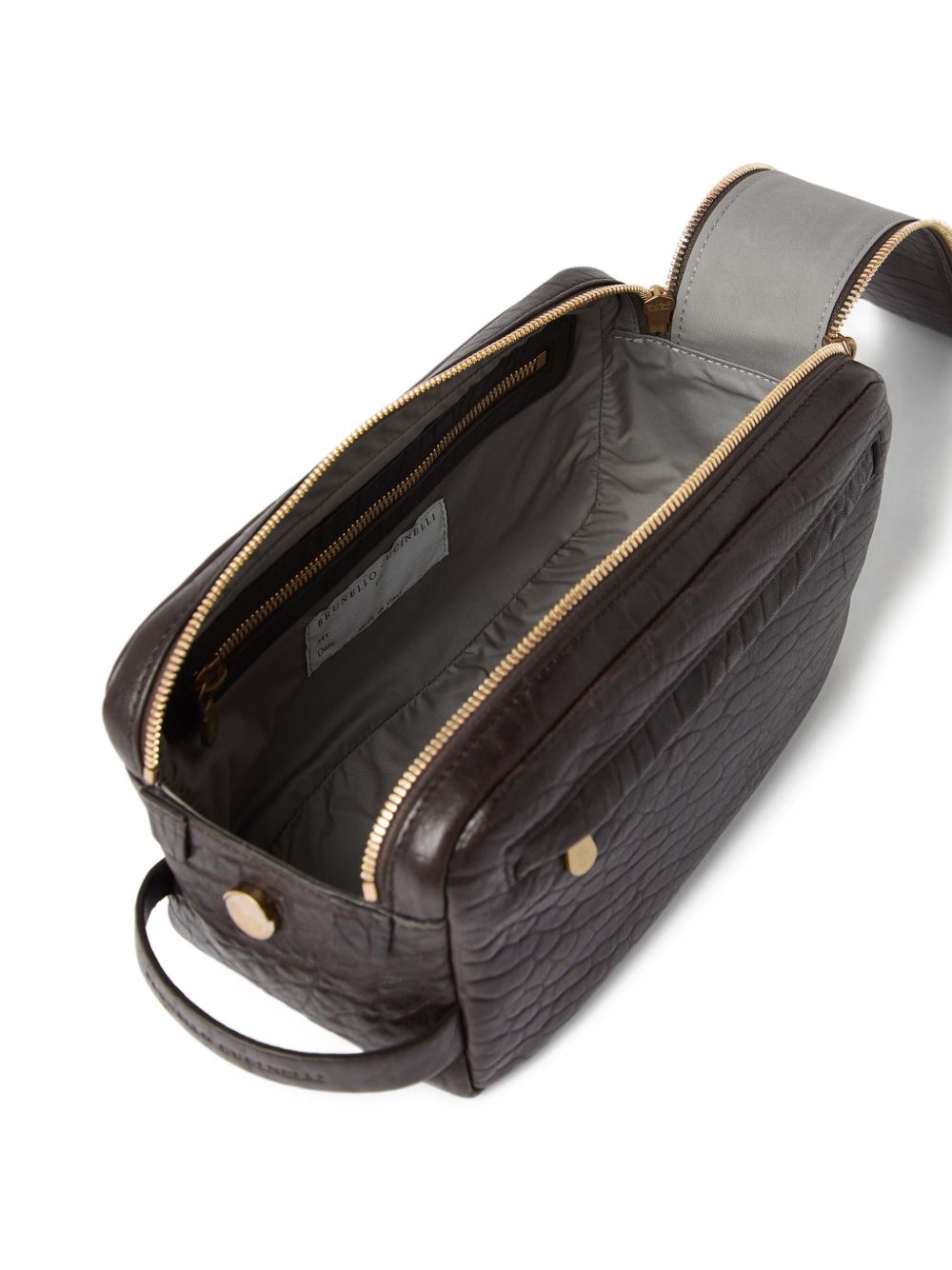 BRUNELLO CUCINELLI Mini Leather Wash Handbag