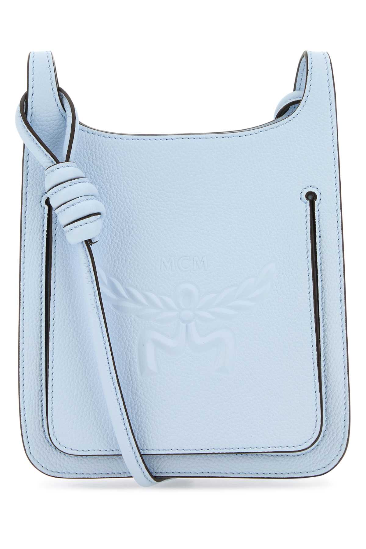 MCM Mini Leather Hobo Crossbody Handbag