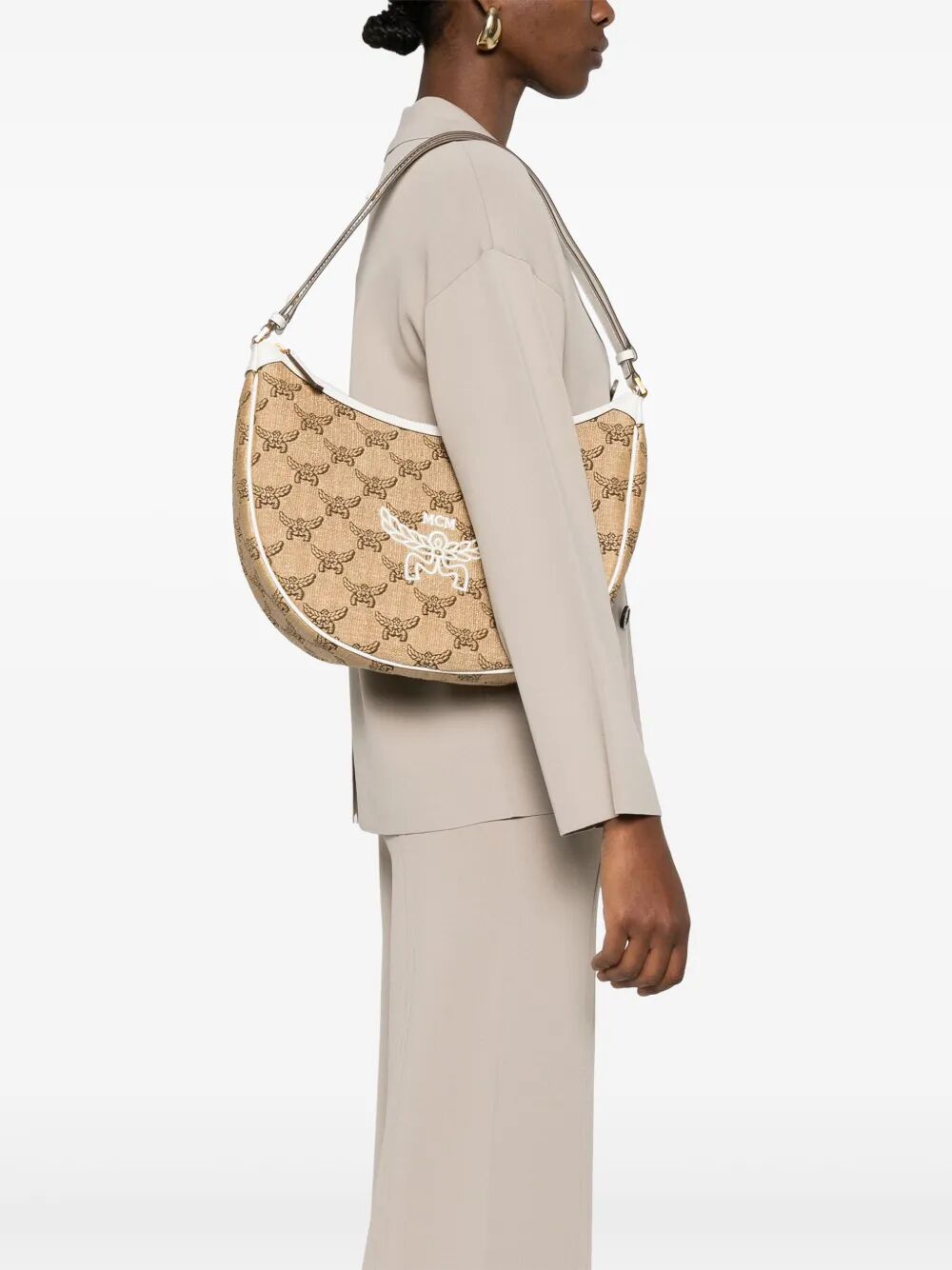 MCM Medium Hobo Handbag