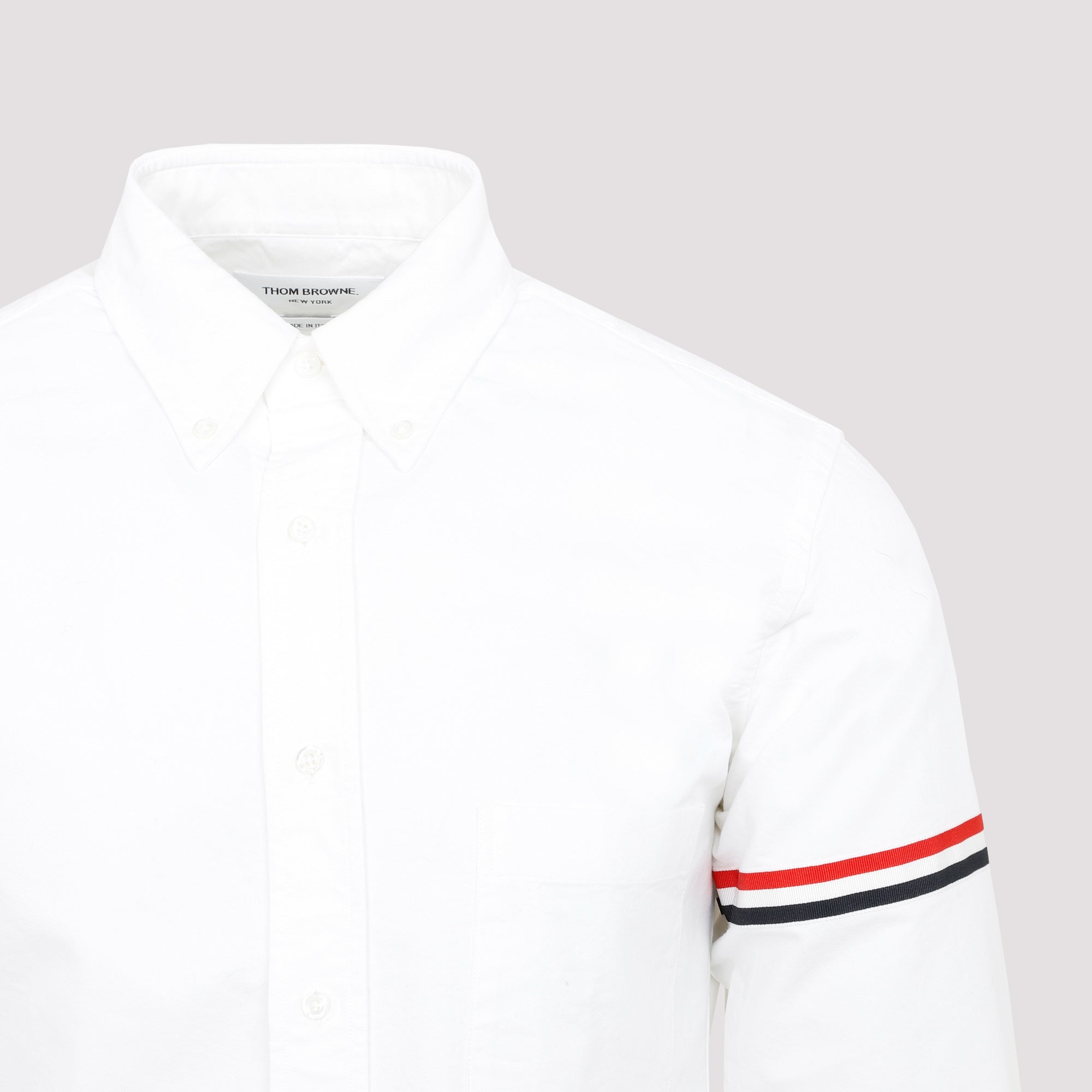 THOM BROWNE Grosgrain Oxford Shirt