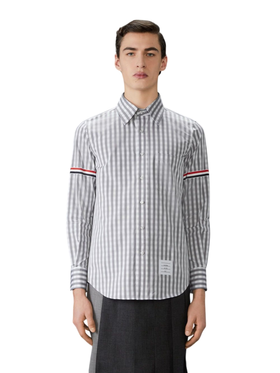 THOM BROWNE Men's Straight Shirt - FW25 Collection
