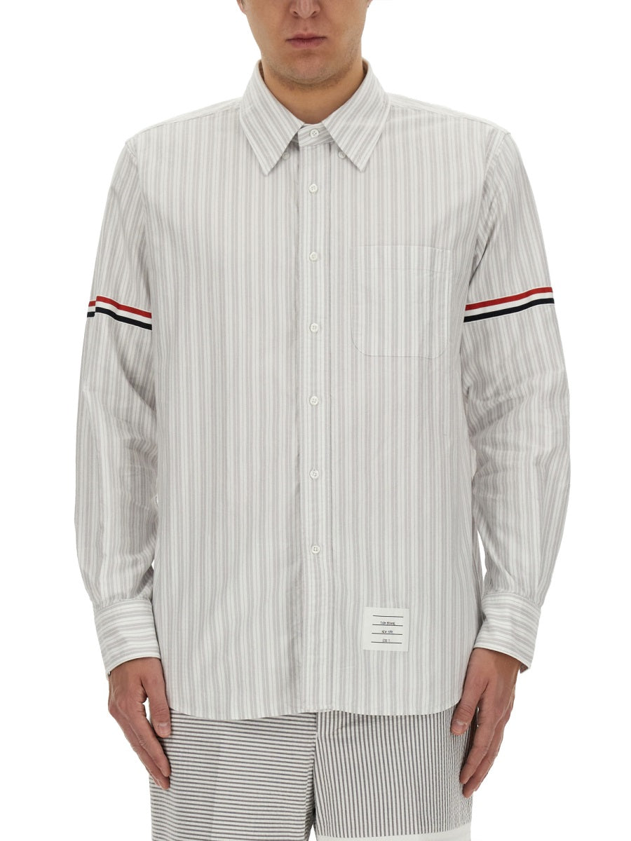 THOM BROWNE Straight Fit Shirt - Size 2 JP