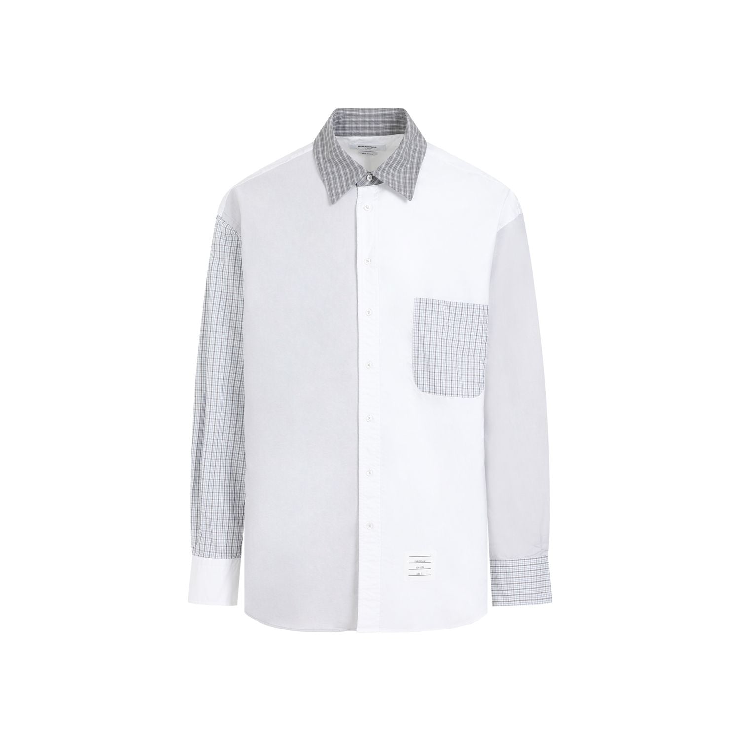 THOM BROWNE Oversized Long Sleeve Shirt