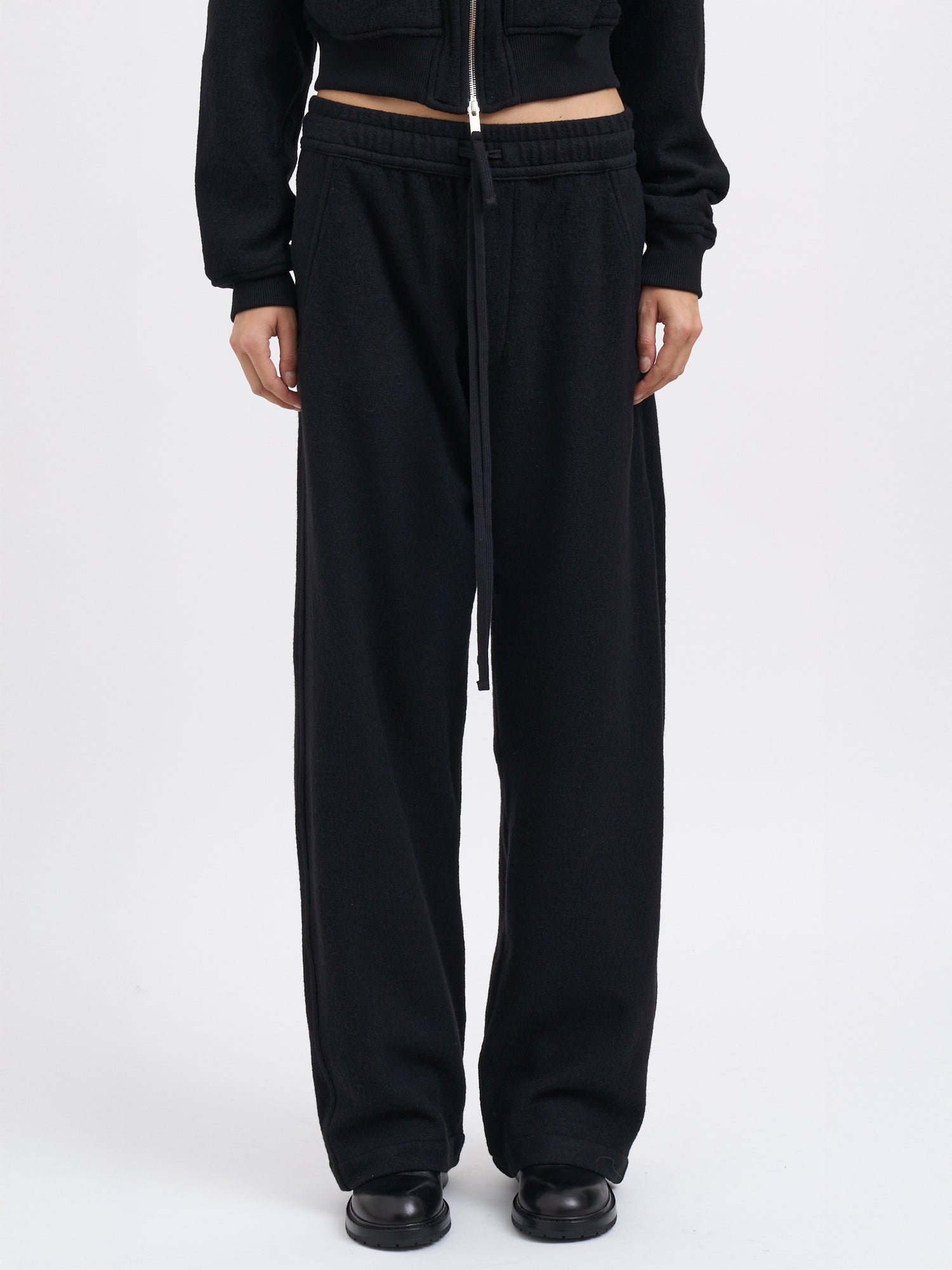 THOM KROM Wide-Leg Wool Trousers for Women