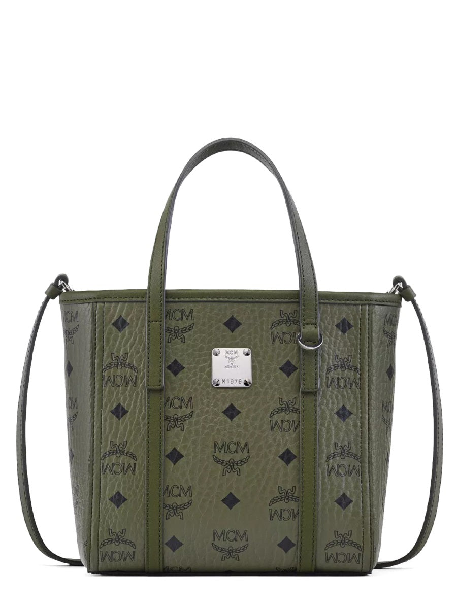 MCM Printed Canvas Mini Toni Handbag
