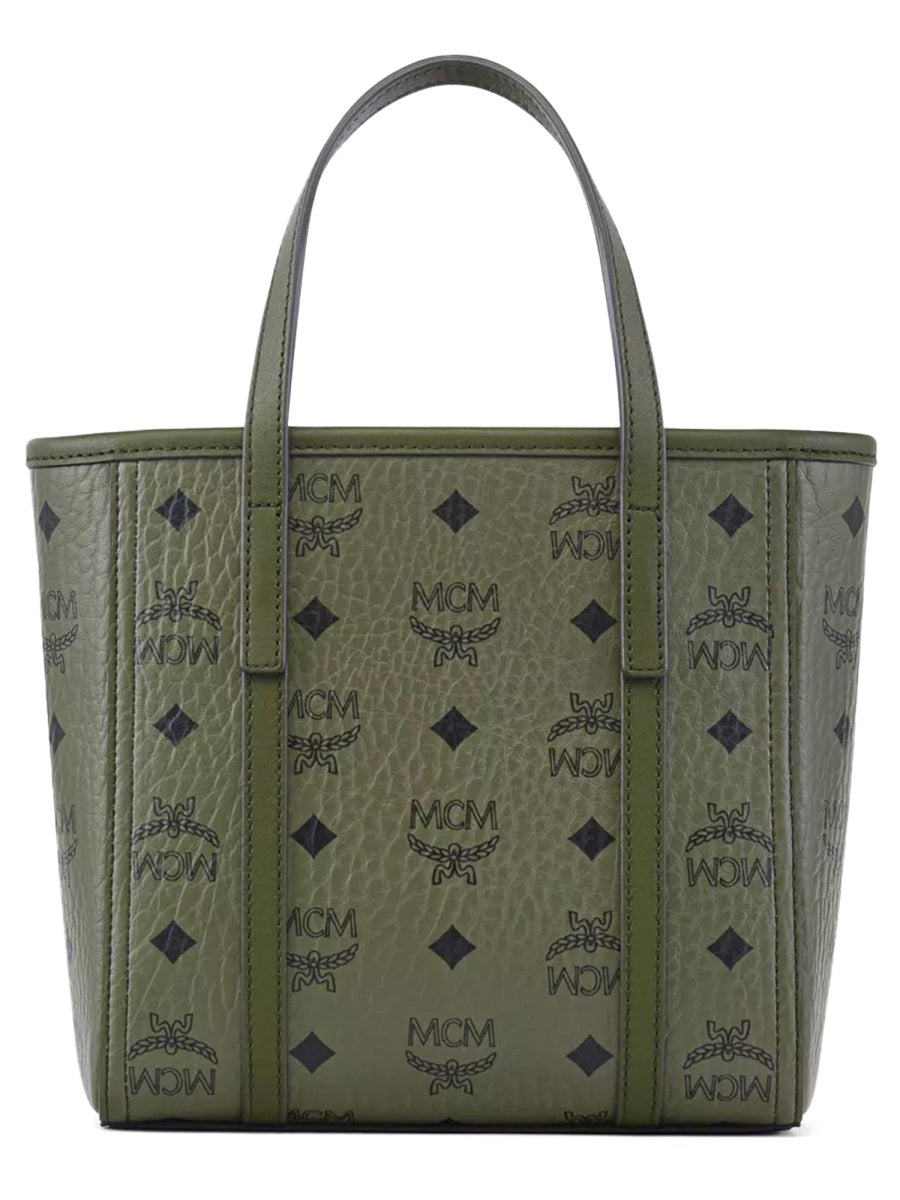MCM Printed Canvas Mini Toni Handbag