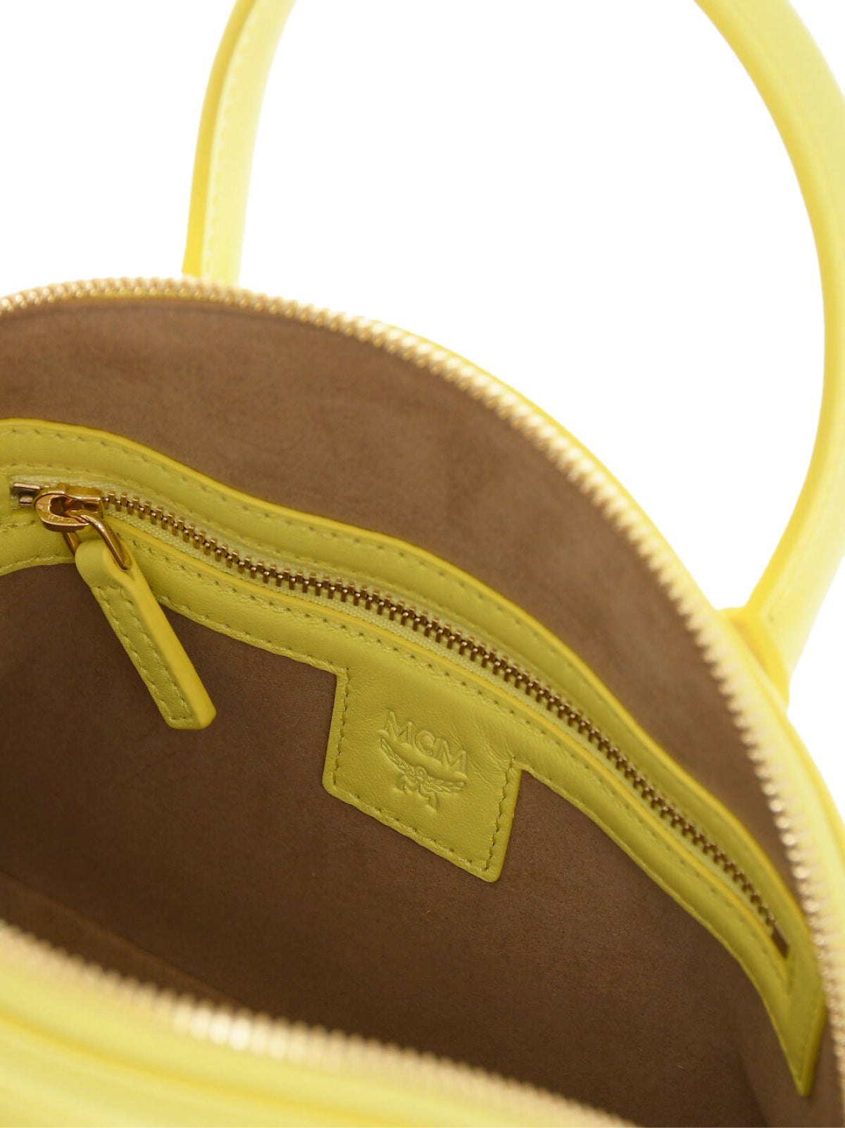 MCM Women's Mini Logo Plaque Tote Handbag - 21x16x10 cm