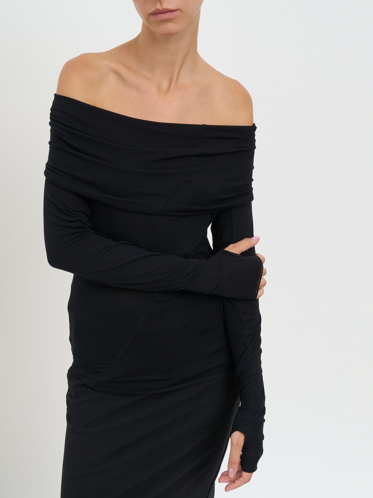 THOM KROM Long Sleeve Visco Top - Size S