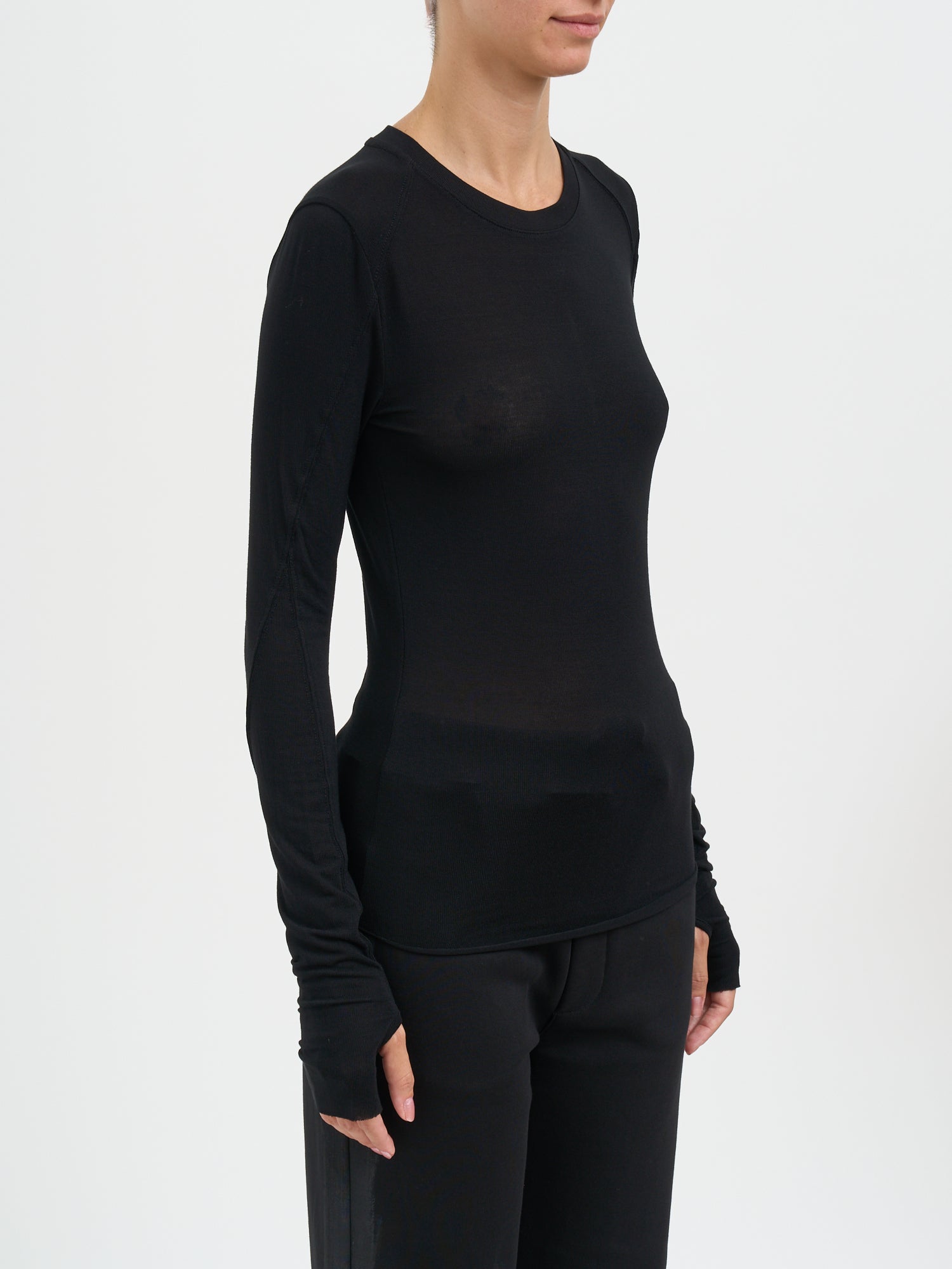 THOM KROM Viscose Mini Top for Women