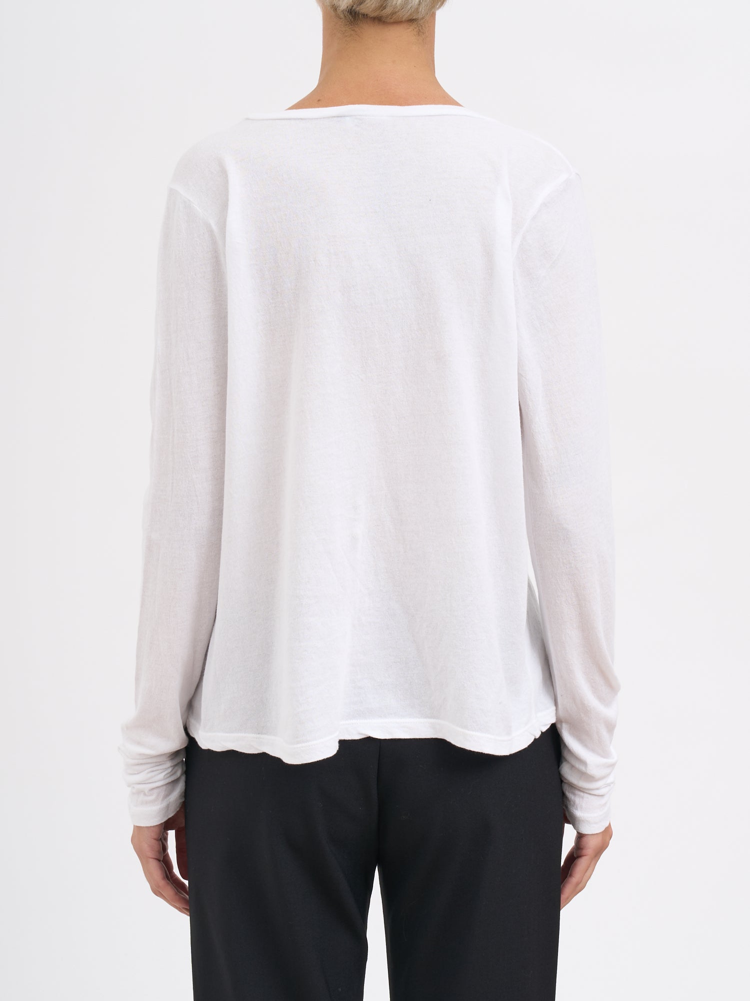 JAMES PERSE V-Neck Long Sleeve T-Shirt M/L