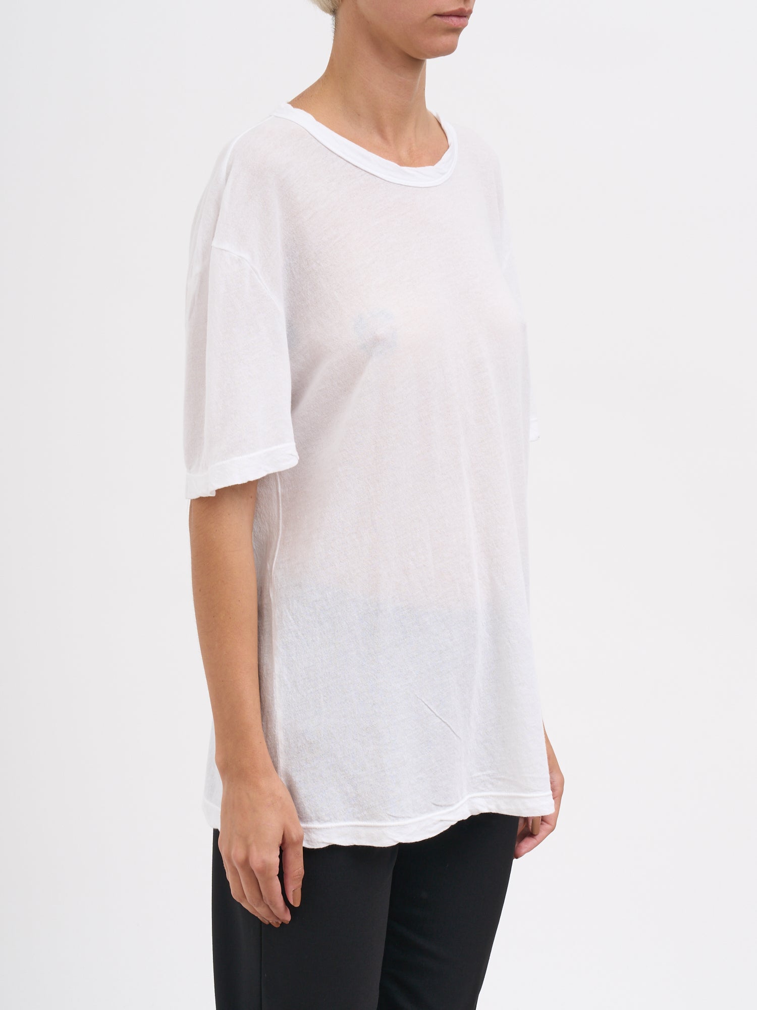 JAMES PERSE Oversized Crew Neck T-Shirt - Size 1