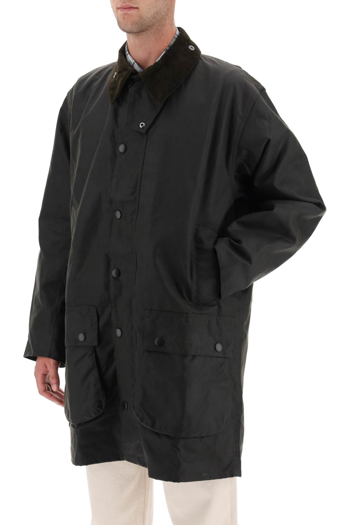 BARBOUR Classic Northumbria Wax Jacket Size 42