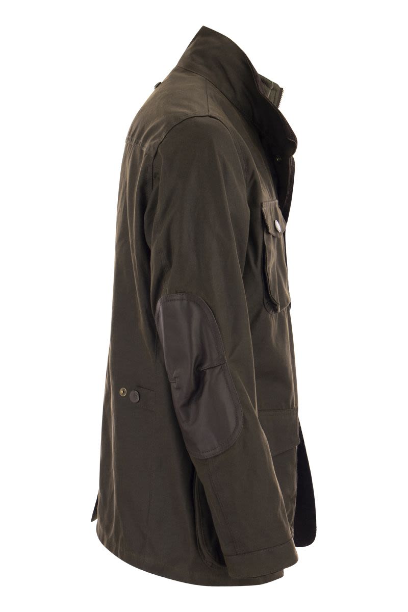 BARBOUR Rugged Utility Waxed Jacket for Men