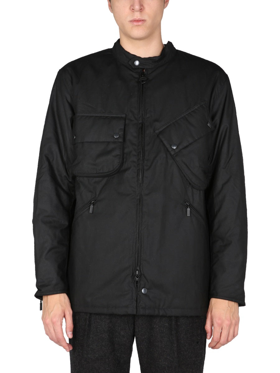 BARBOUR High Neck Button Front Jacket for Men