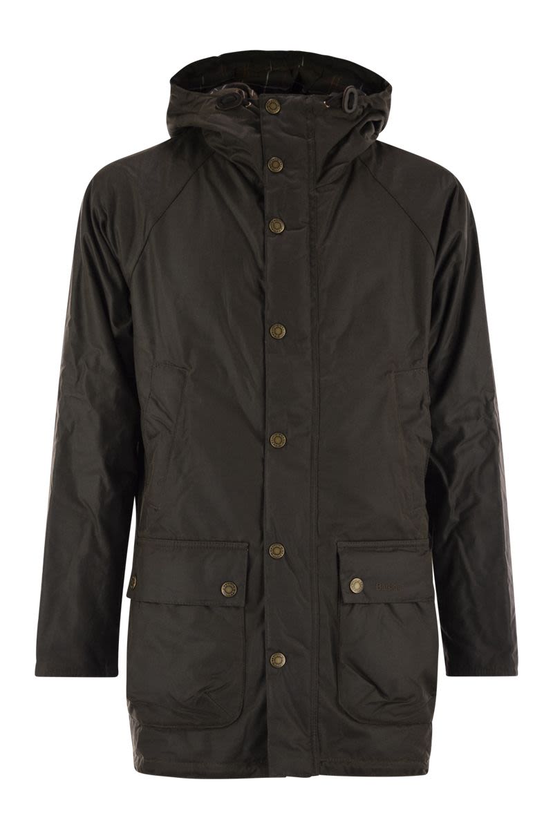 BARBOUR Classic Waxed Parka Jacket for Men