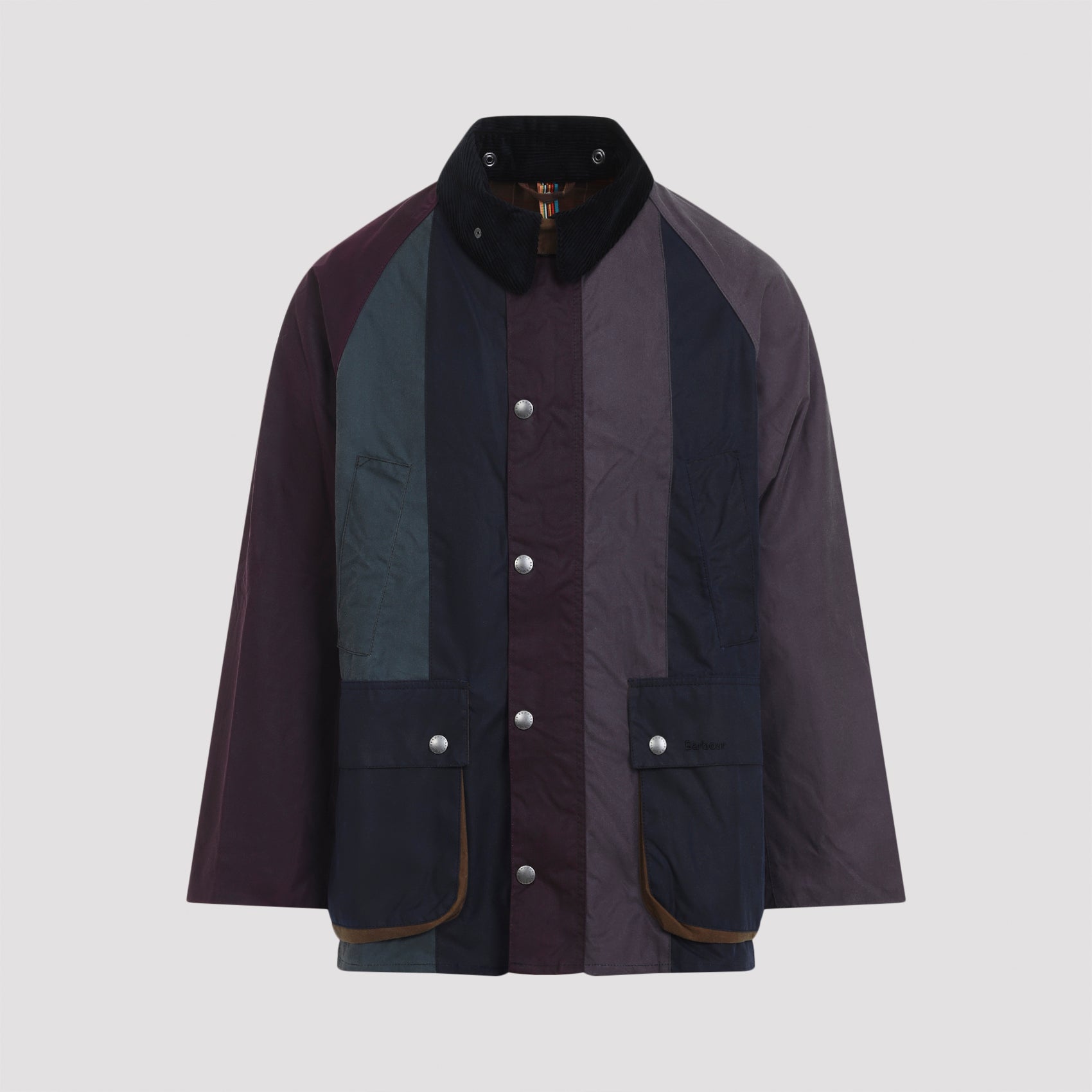 PAUL SMITH LOVES BARBOUR Multicolor Stripe Cotton Jacket for Men