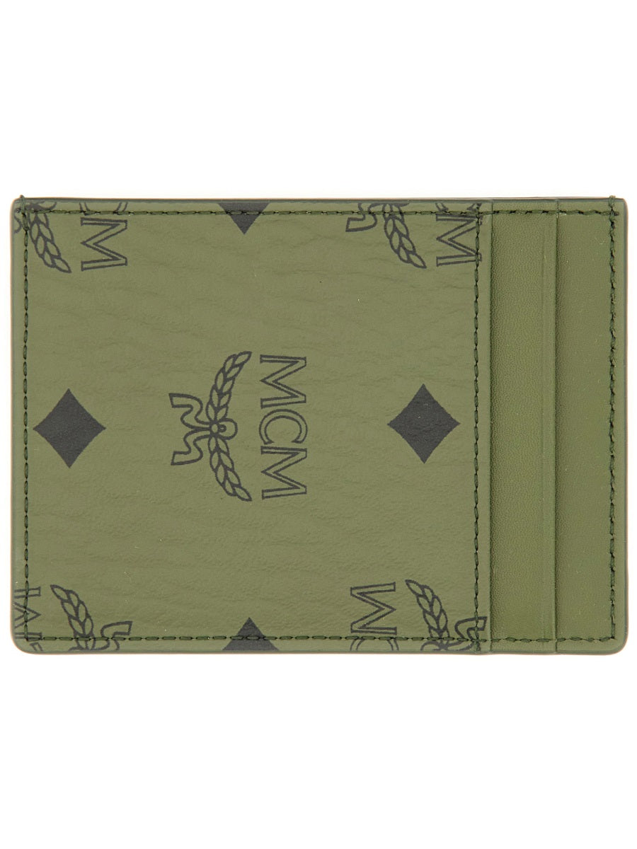 MCM Mini Polyurethane Cotton Wallet
