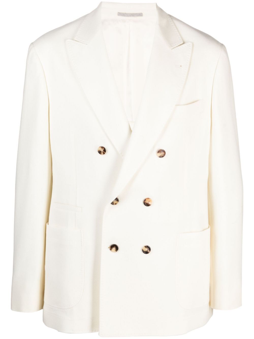 BRUNELLO CUCINELLI Double Breasted Blazer for Men - FW25 Collection